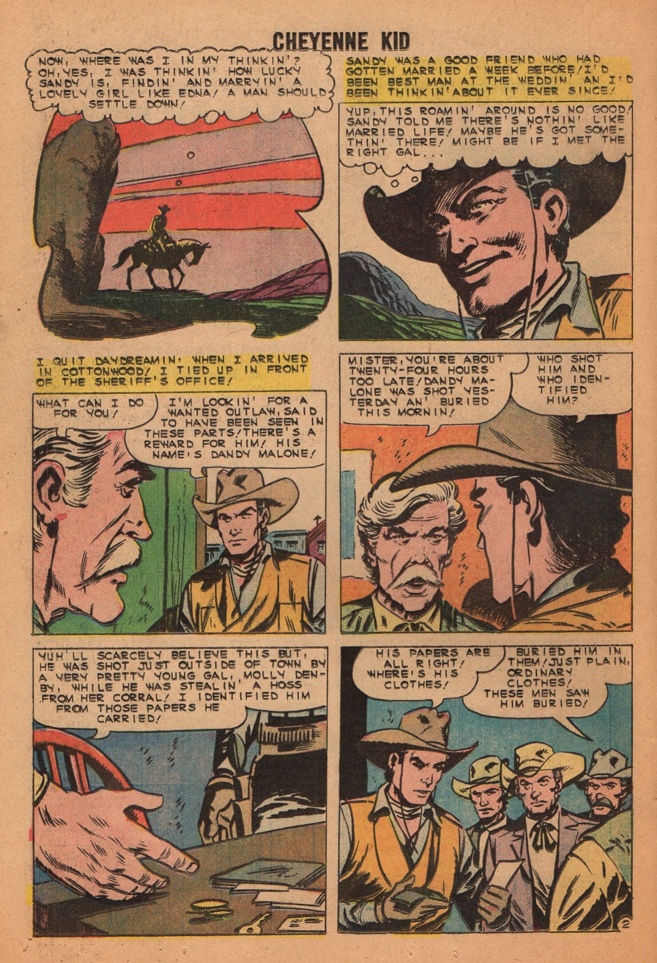 Read online Cheyenne Kid comic -  Issue #26 - 16