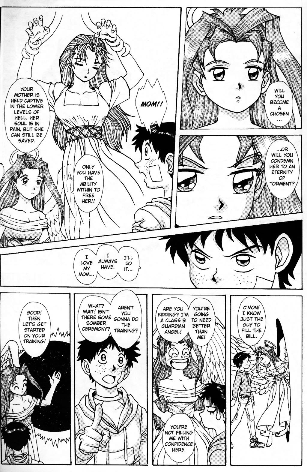 Read online Heaven Sent comic -  Issue #4 - 22