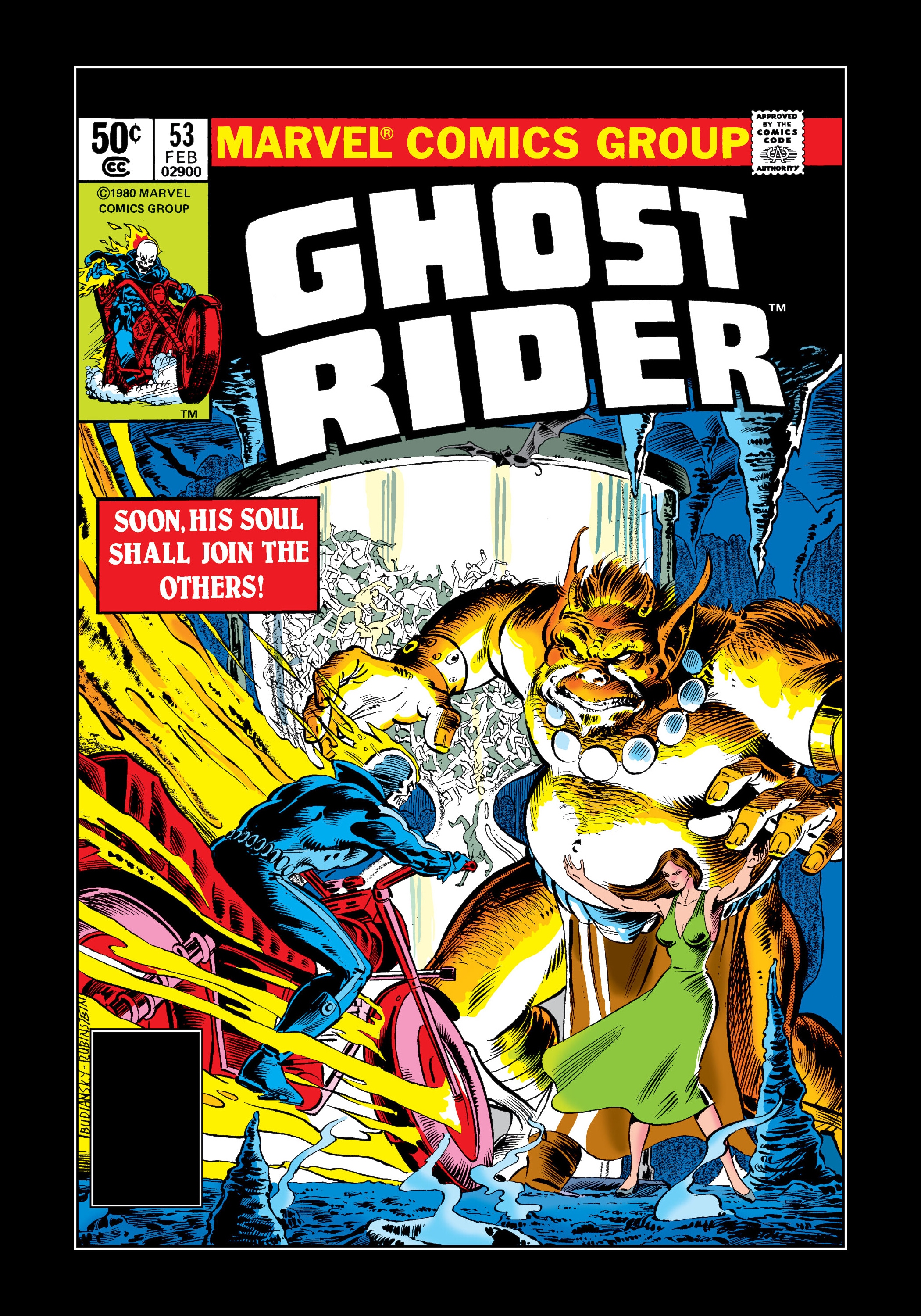 Read online Marvel Masterworks: Ghost Rider comic -  Issue # TPB 5 (Part 1) - 55