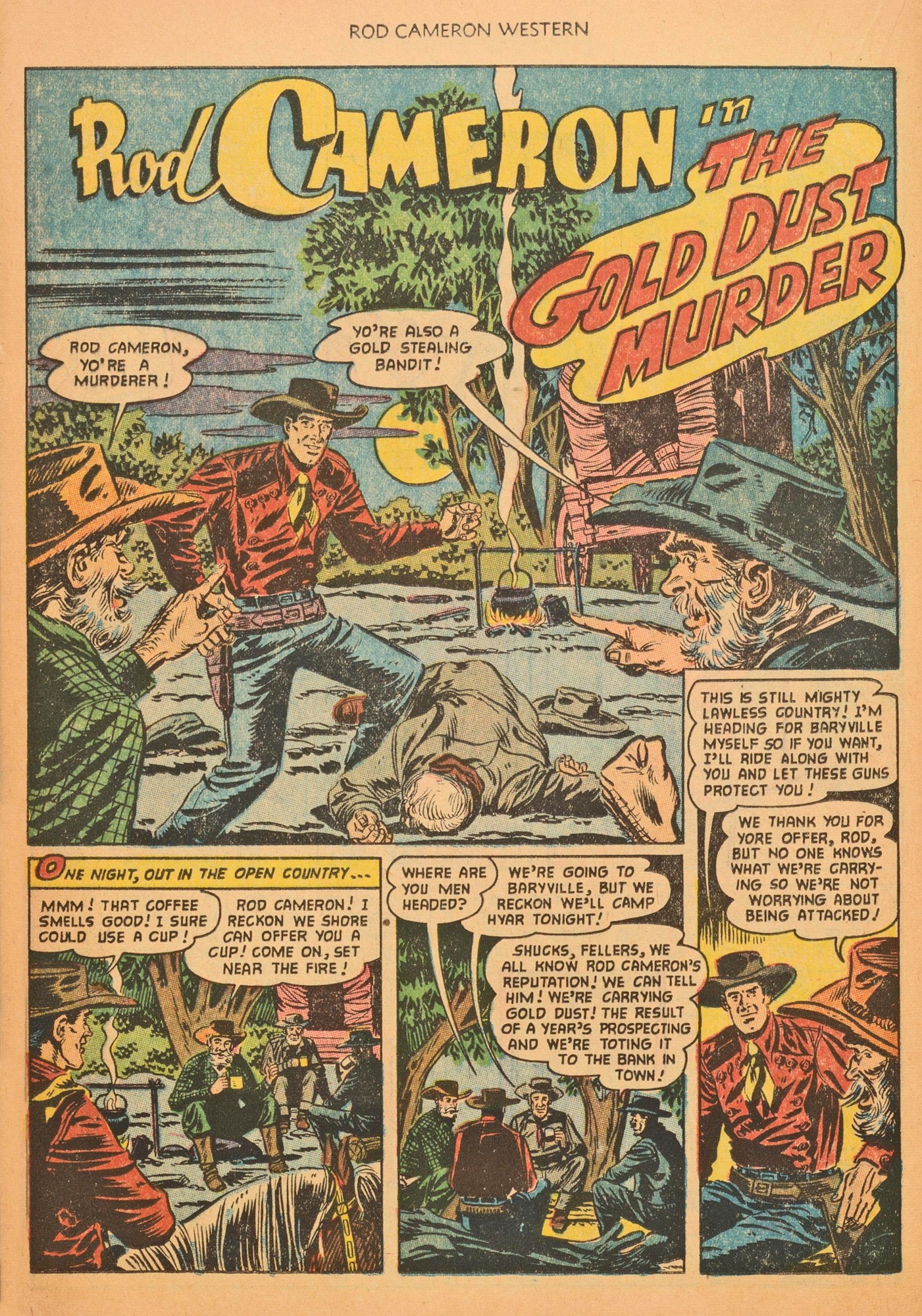 Read online Rod Cameron Western comic -  Issue #20 - 16