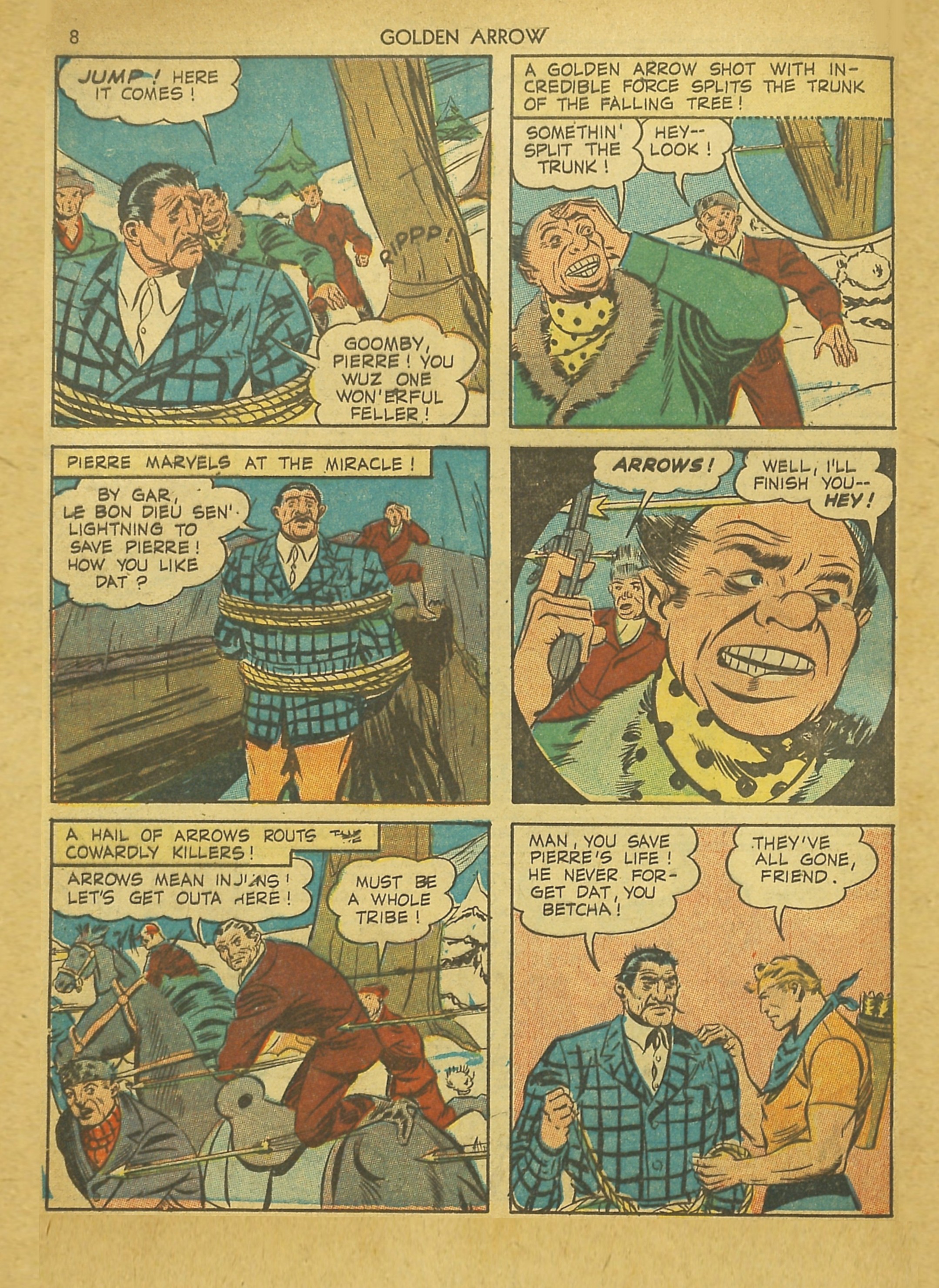 Read online Golden Arrow comic -  Issue #2 - 8