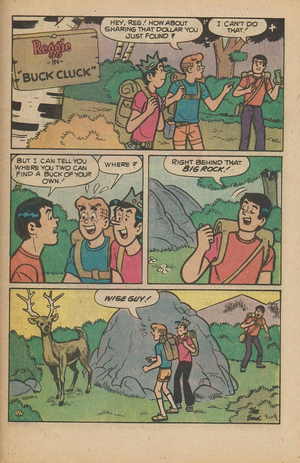 Read online Reggie's Wise Guy Jokes comic -  Issue #38 - 29