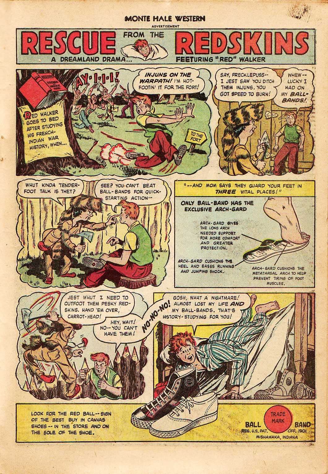 Read online Monte Hale Western comic -  Issue #38 - 34