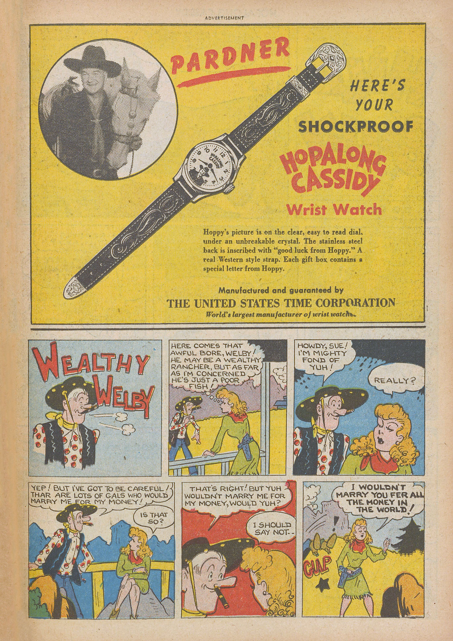 Read online Hopalong Cassidy comic -  Issue #53 - 35