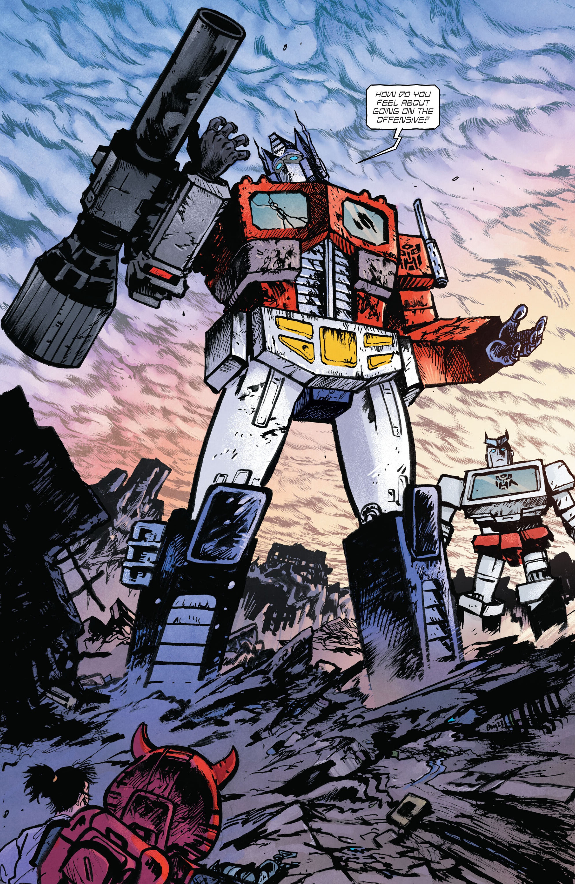 Read online Transformers (2023) comic -  Issue #4 - 22