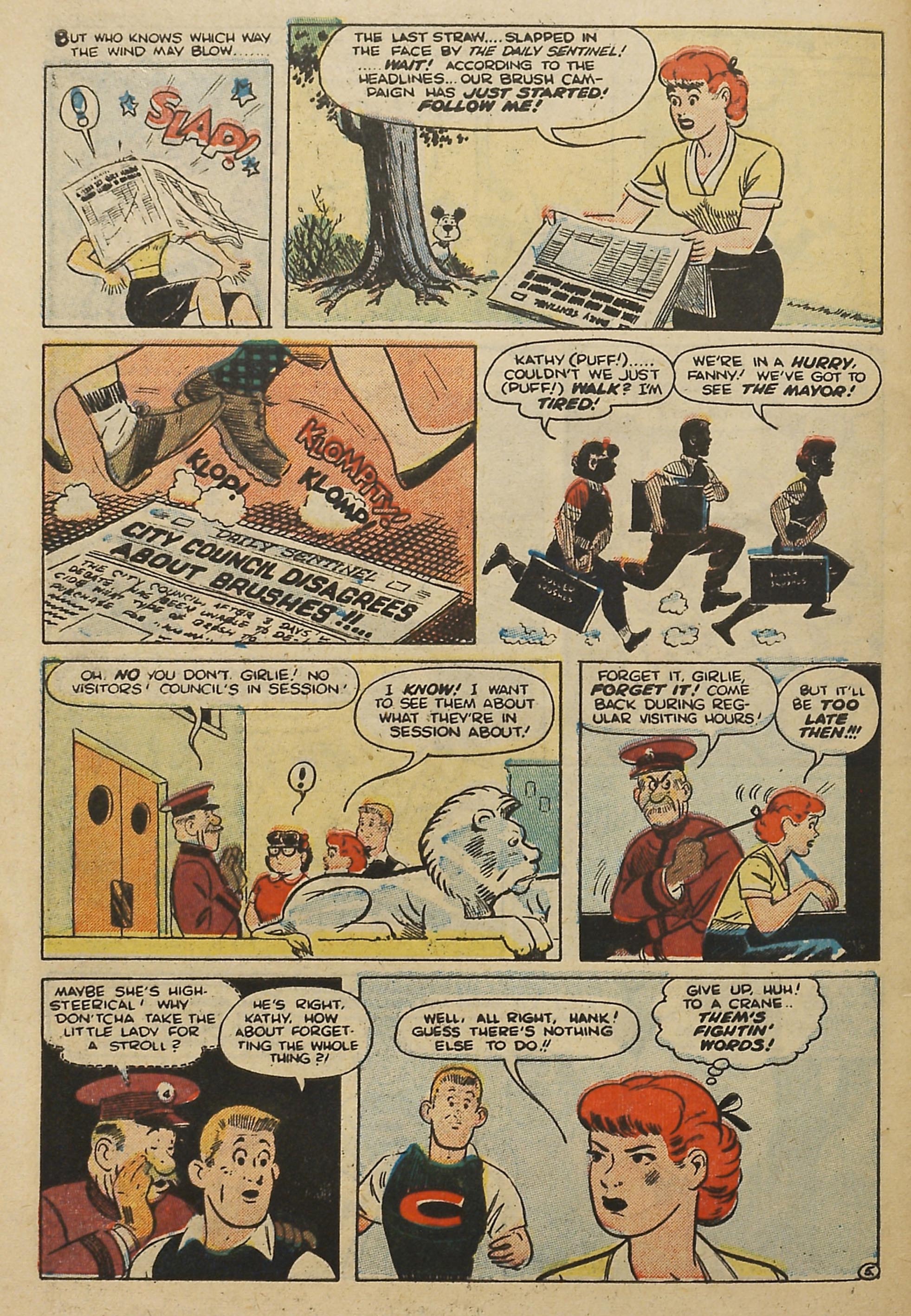 Read online Kathy (1949) comic -  Issue #5 - 32
