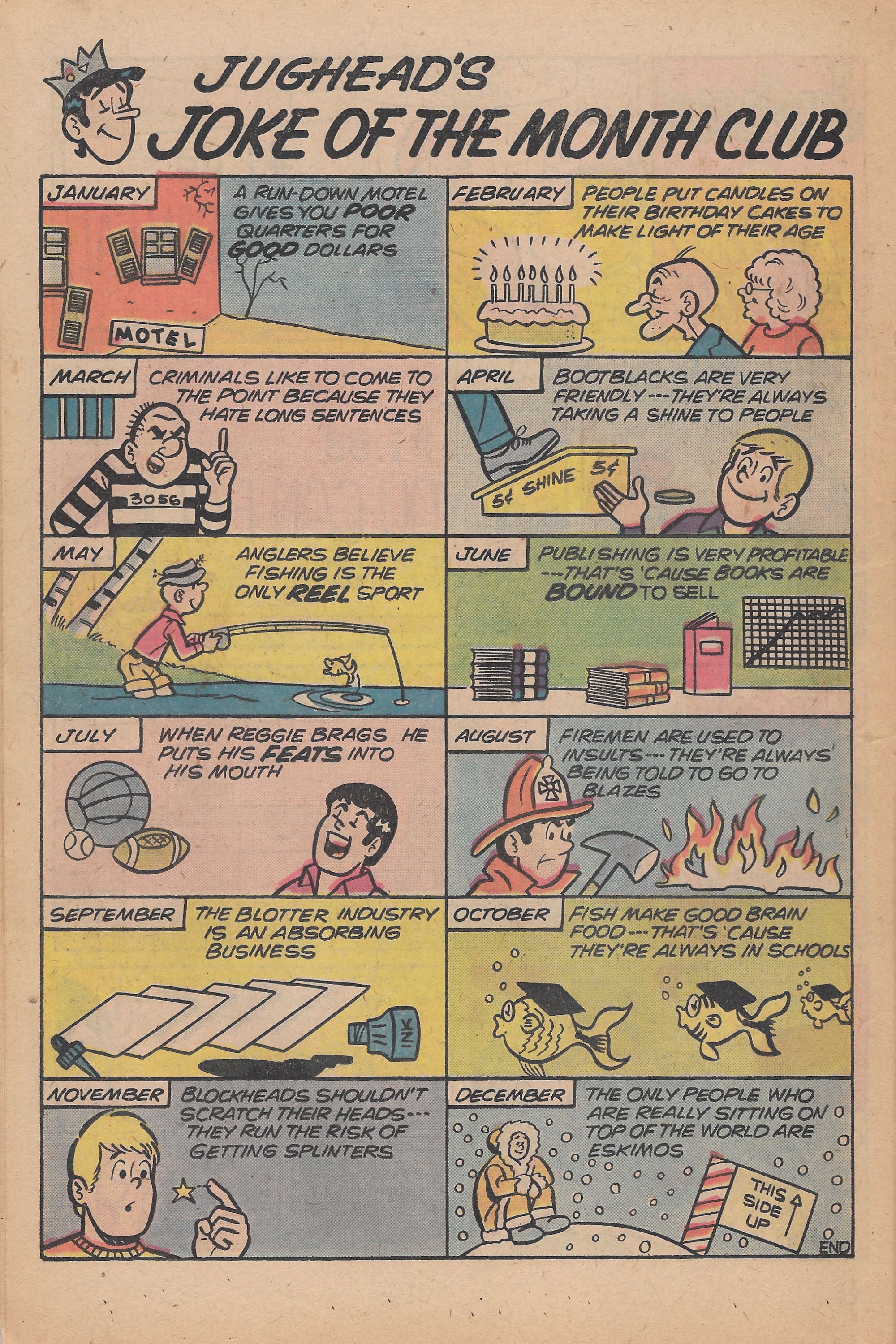 Read online Jughead's Jokes comic -  Issue #53 - 18