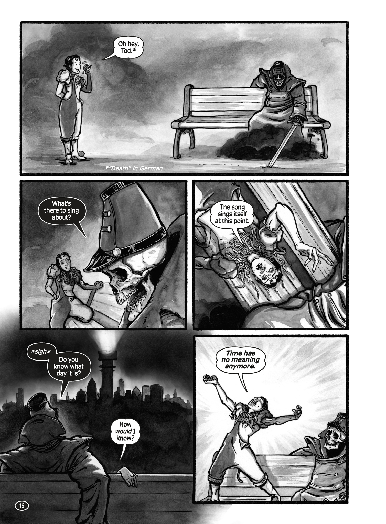 Read online Death Strikes: The Emperor of Atlantis comic -  Issue # TPB - 17
