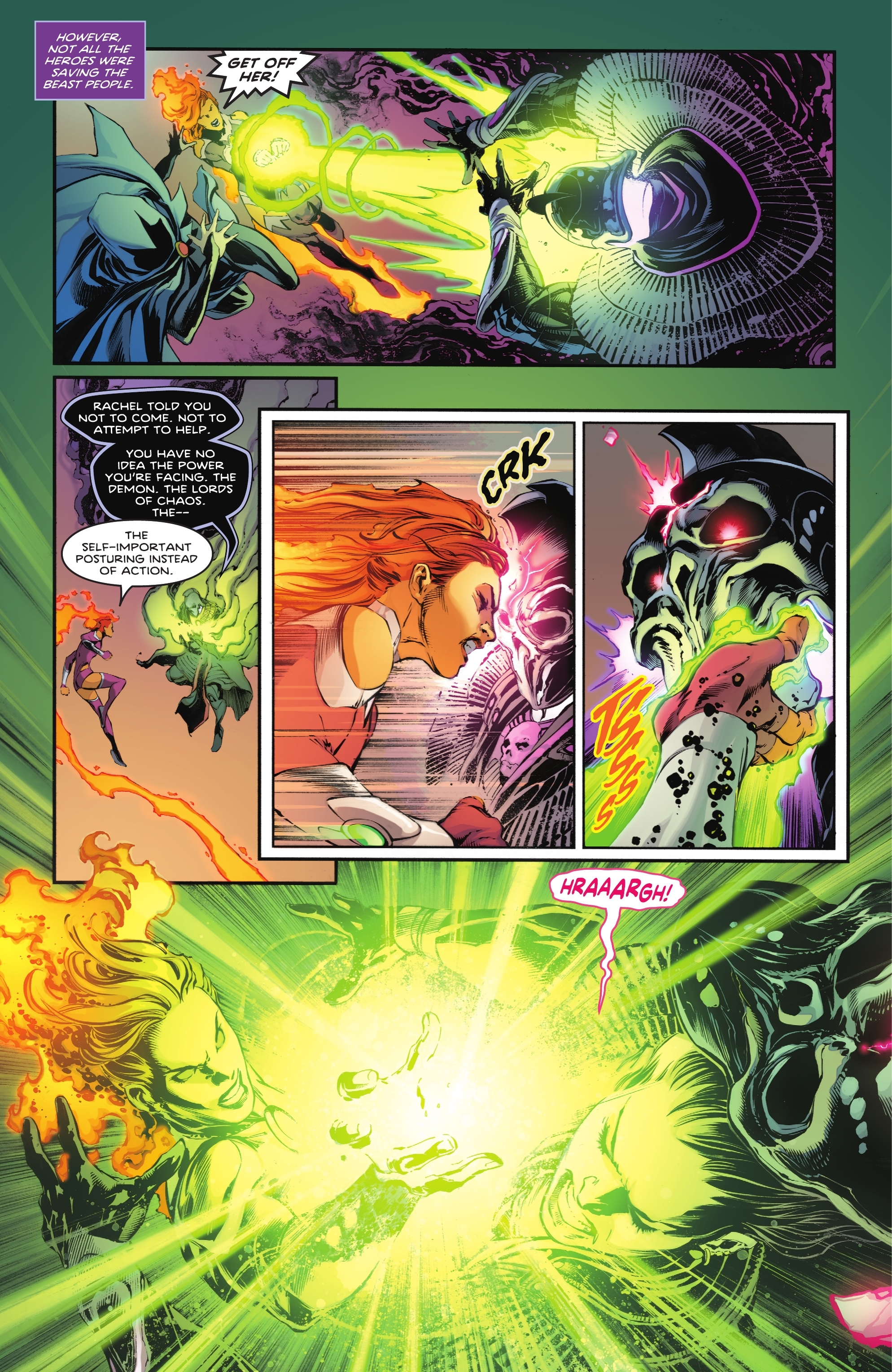 Read online Titans: Beast World comic -  Issue #6 - 23