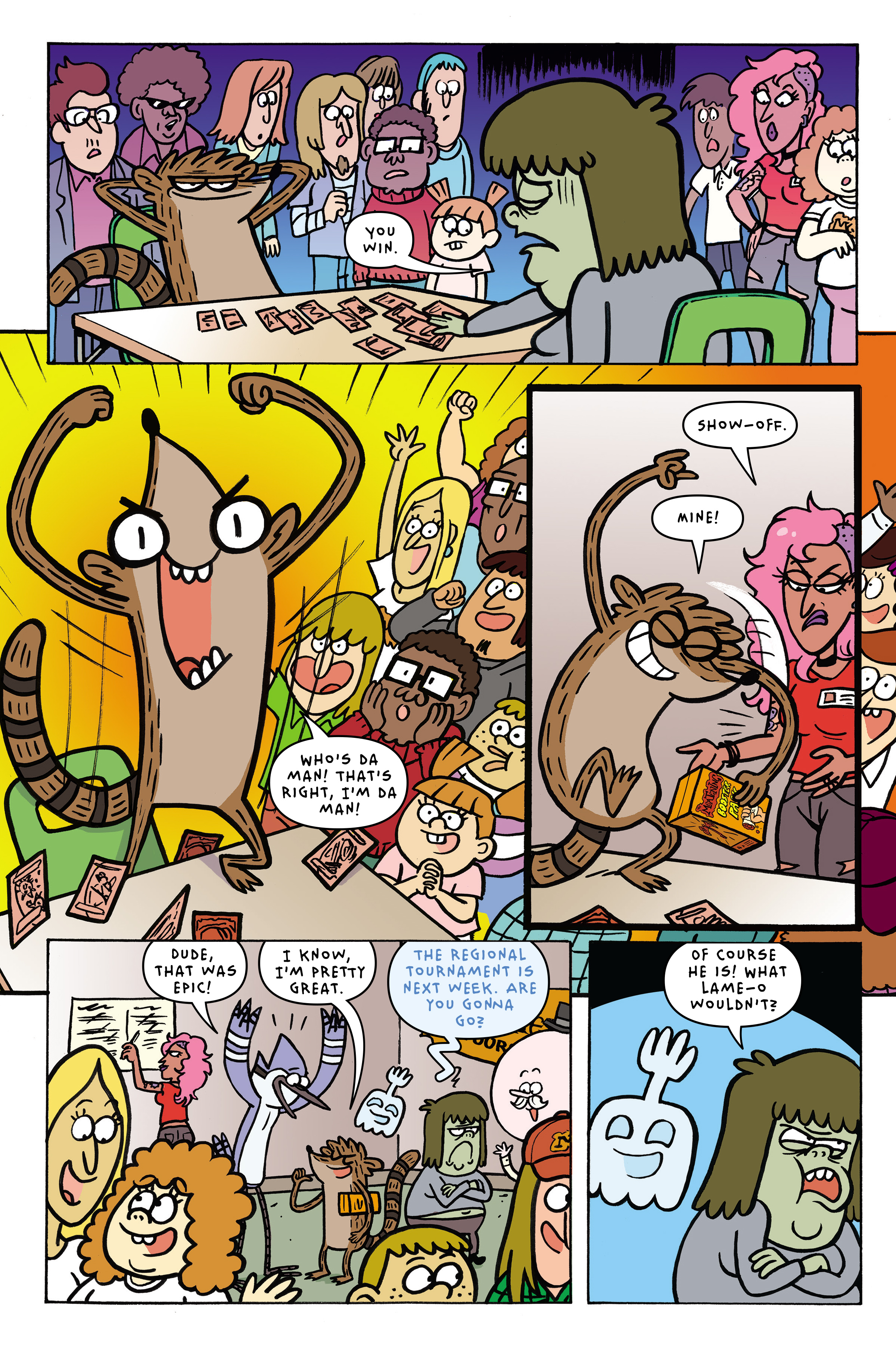 Read online Regular Show: The Meatening comic -  Issue # TPB - 37