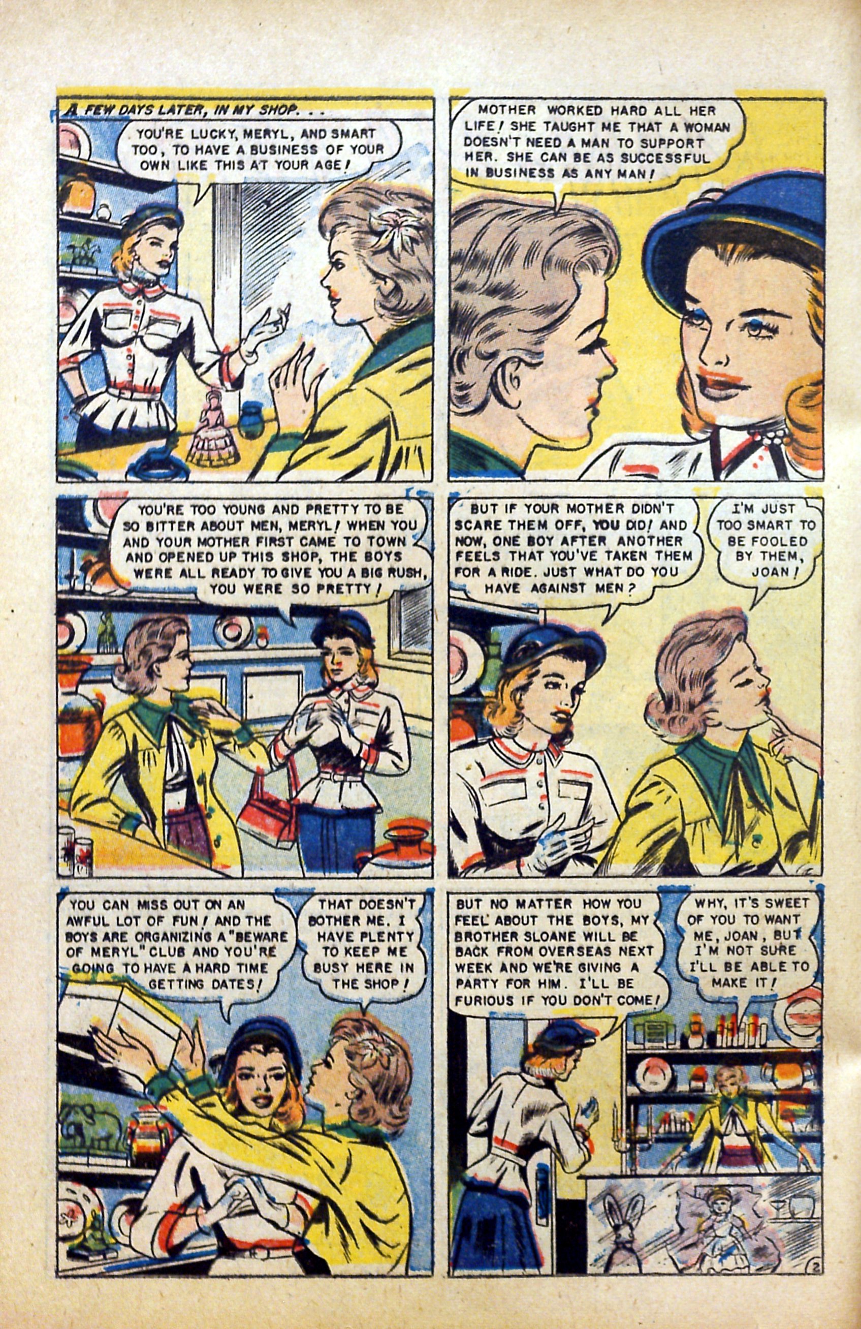 Read online Complete Love Magazine comic -  Issue #190 - 12