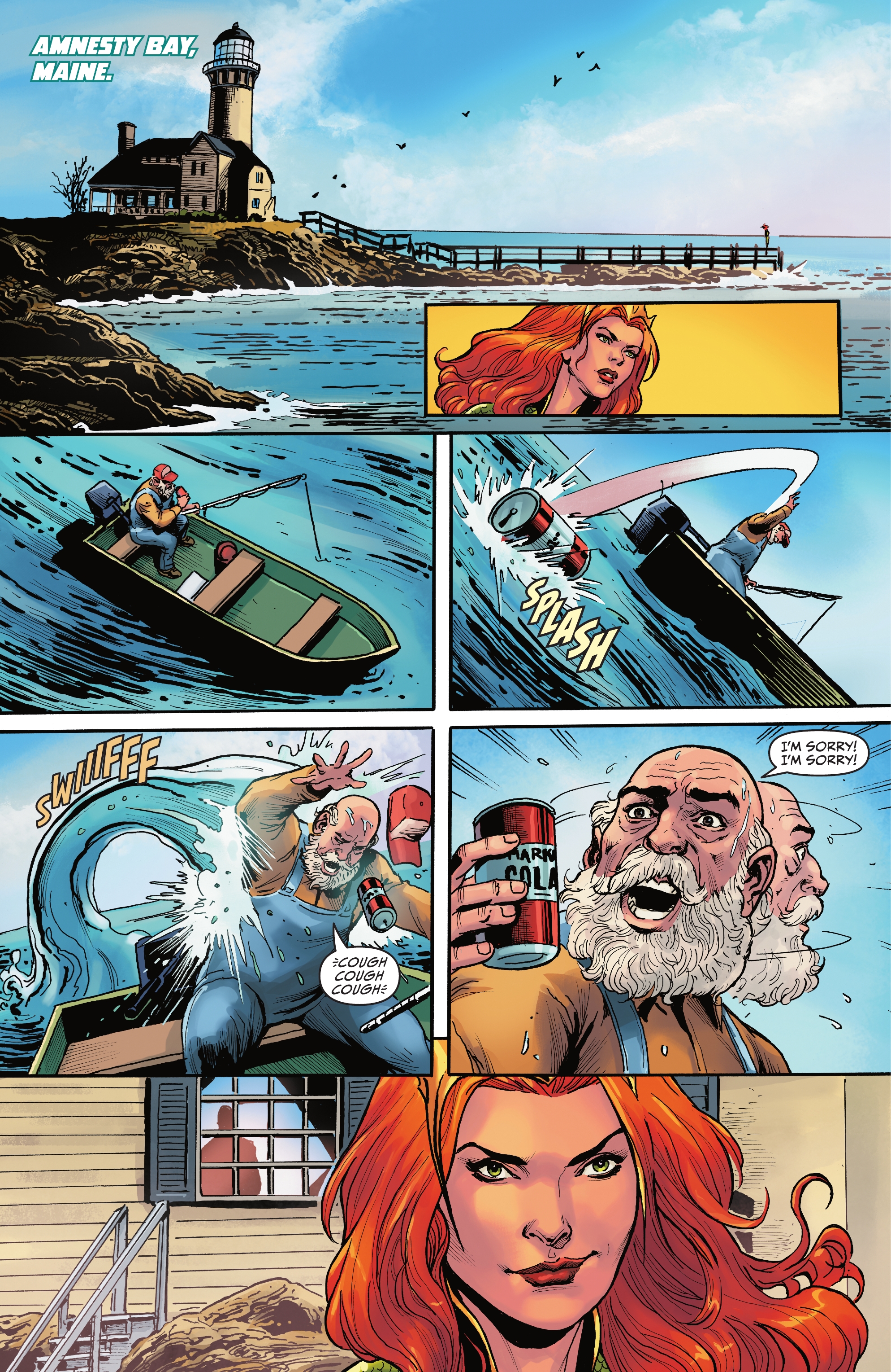 Read online Aquaman: Through Fire and Water comic -  Issue # Full - 3