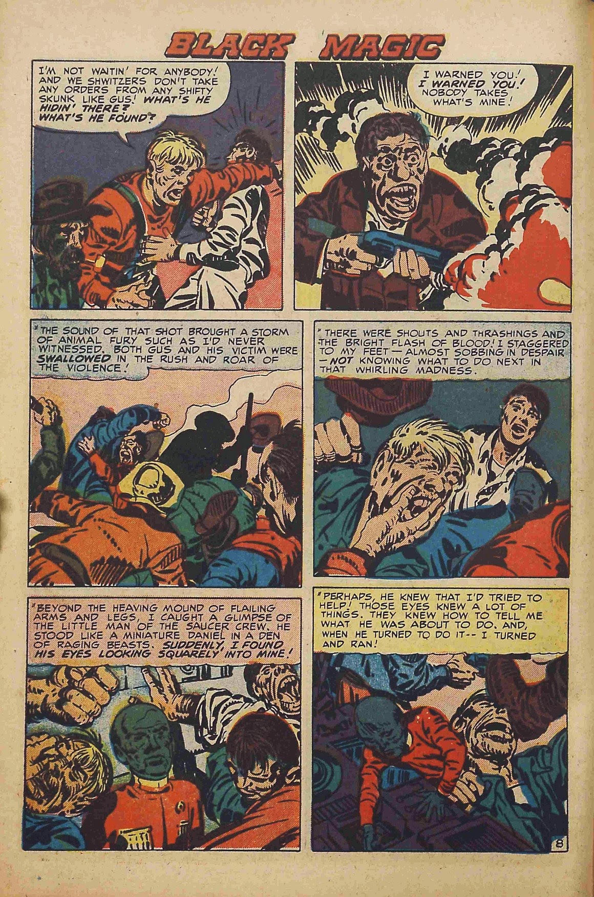 Read online Black Magic (1950) comic -  Issue #22 - 10