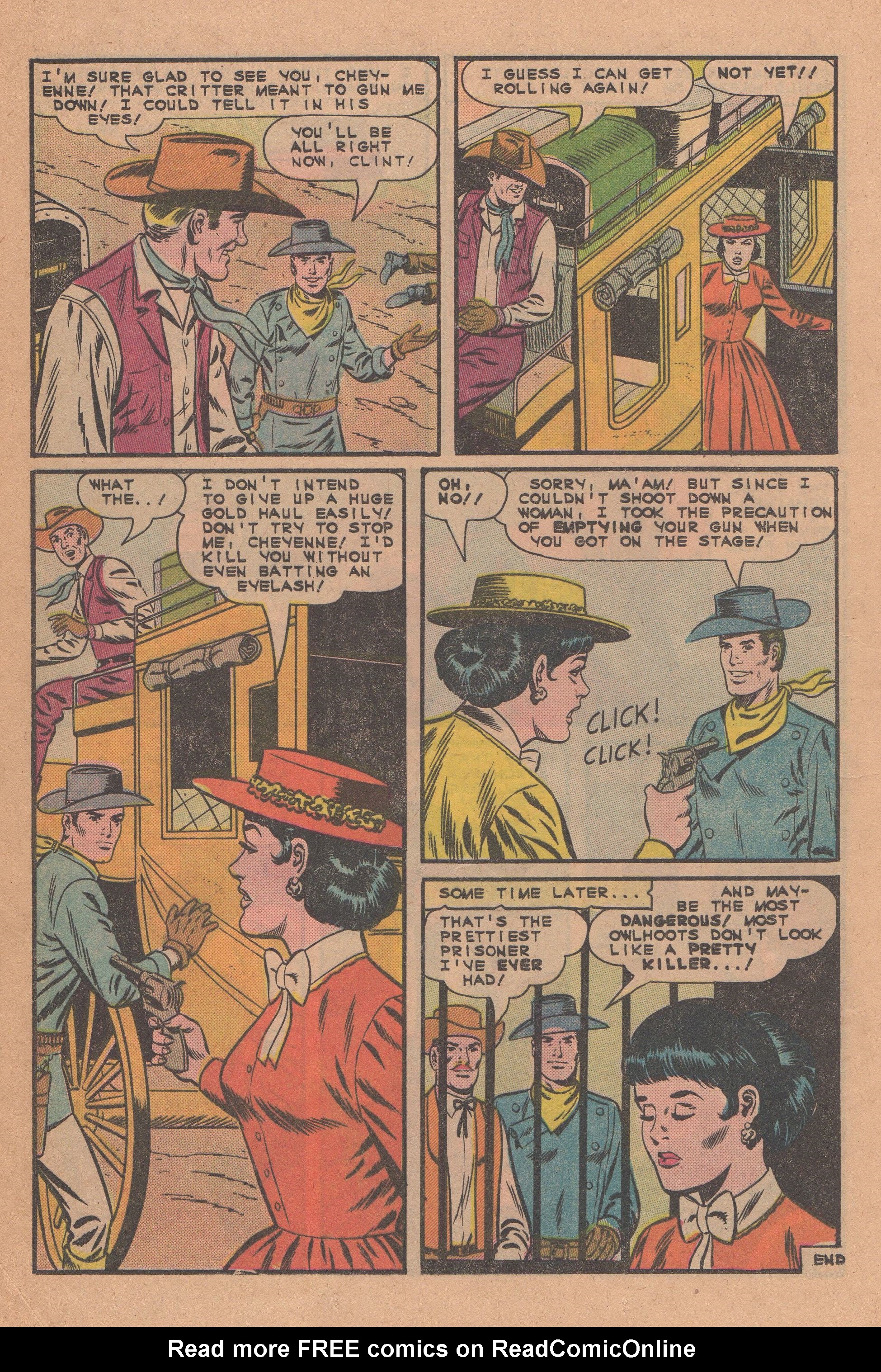 Read online Cheyenne Kid comic -  Issue #51 - 12