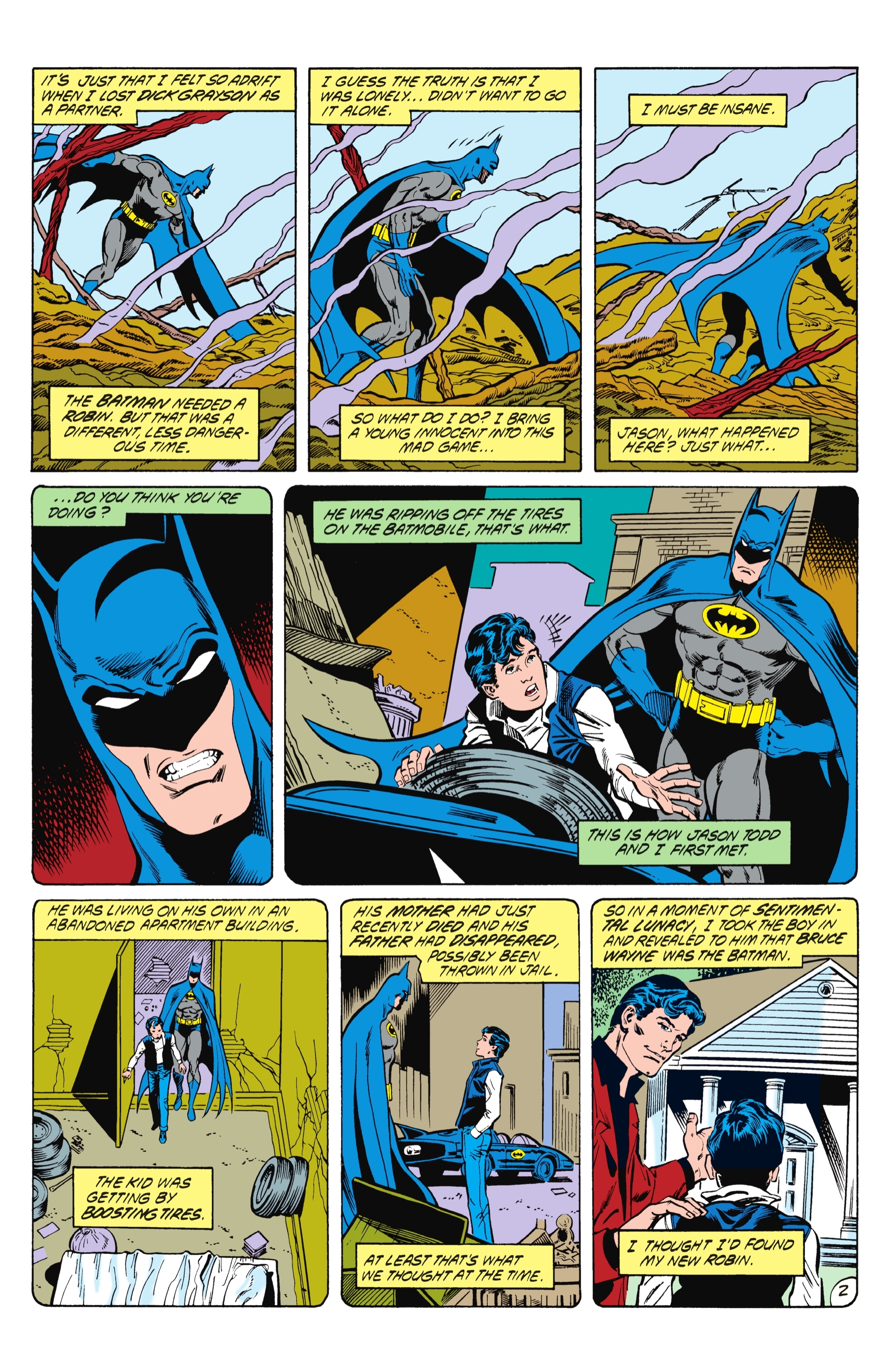 Read online Batman #428: Robin Lives! comic -  Issue #428: Robin Lives! Full - 4