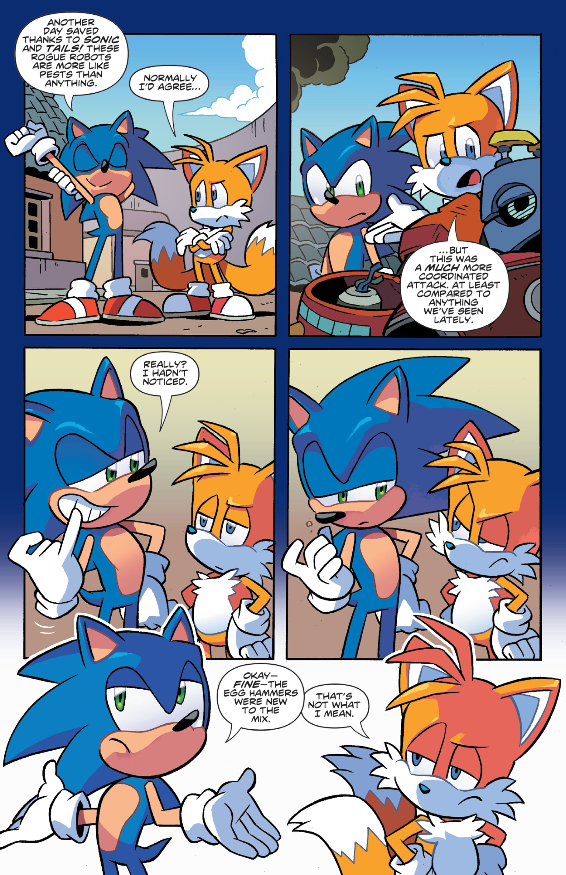 Read online Sonic the Hedgehog: Sonic & Tails: Best Buds Forever comic -  Issue # TPB - 21