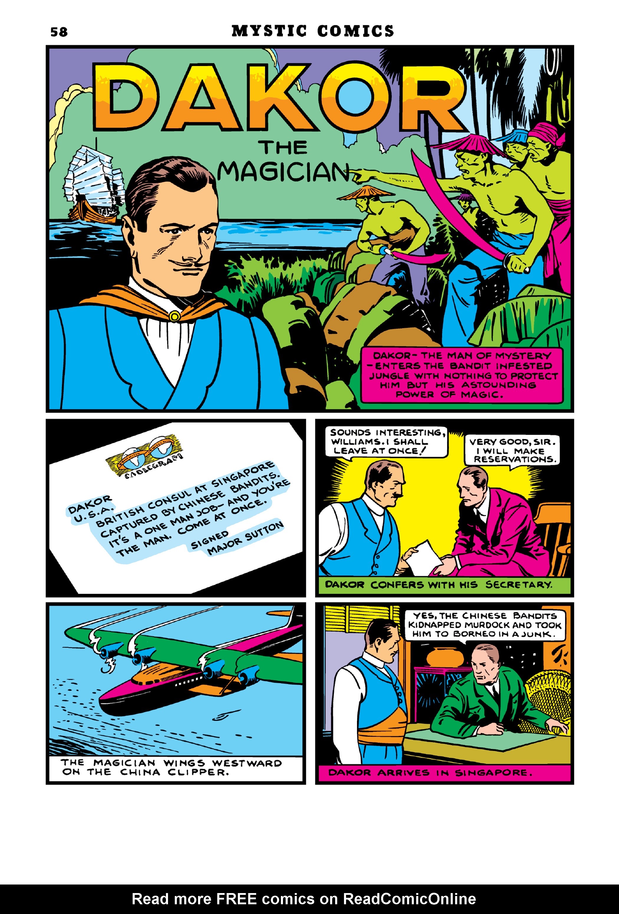 Read online Mystic Comics comic -  Issue # (1940) _Marvel Masterworks - Golden Age  (Part 2) - 33