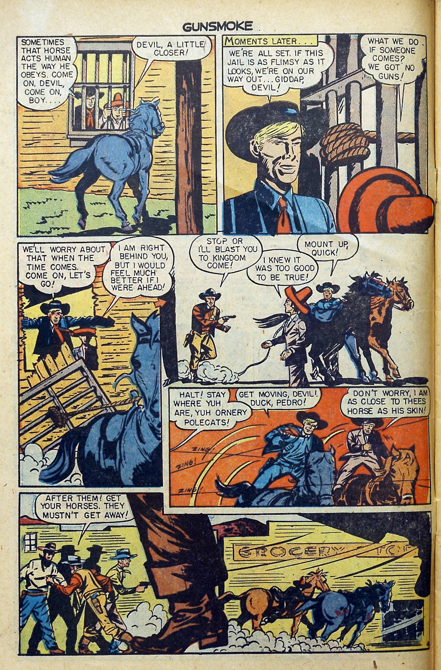 Read online Gunsmoke comic -  Issue #8 - 6