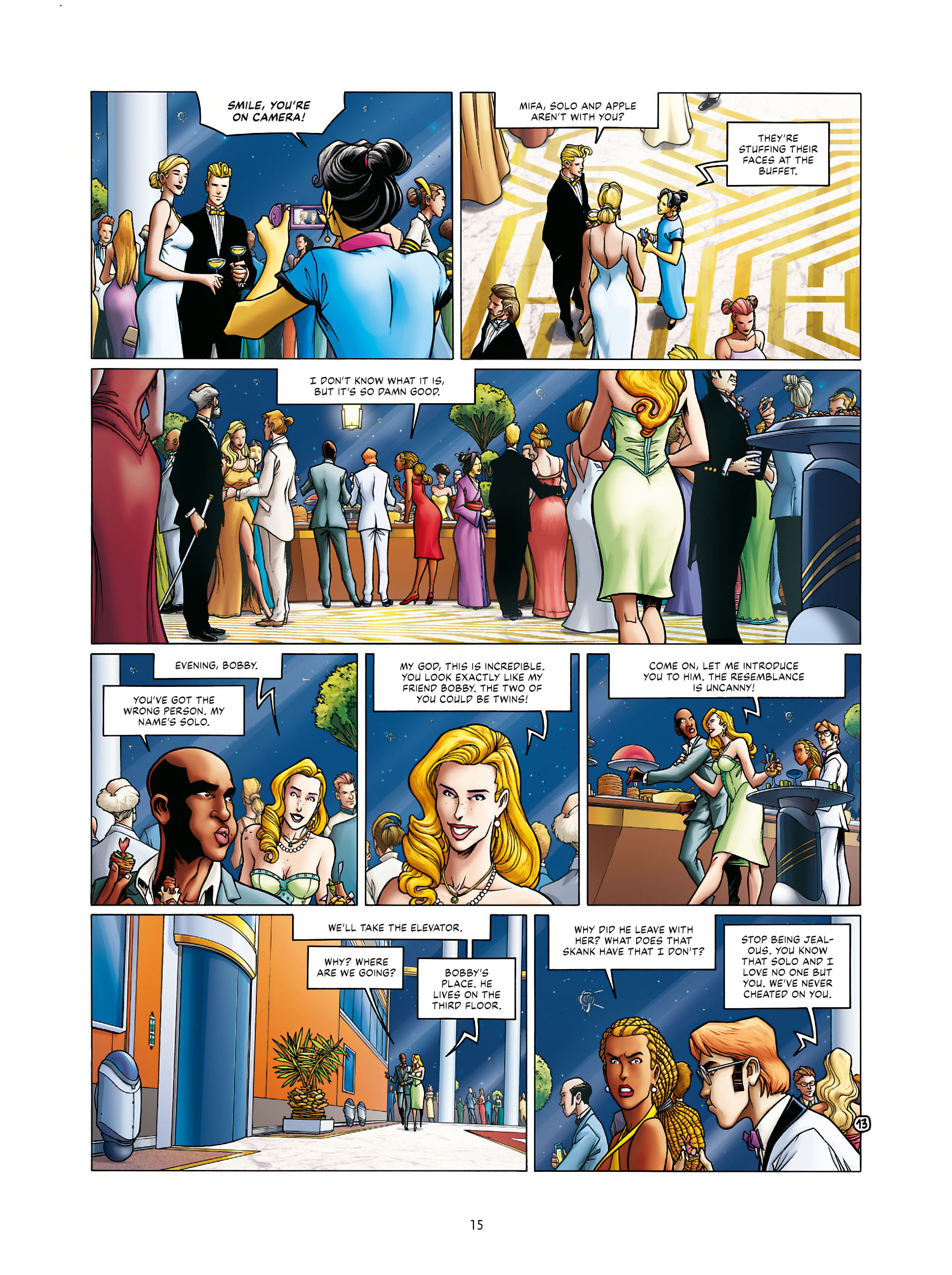 Read online Golden City comic -  Issue #13 - 15
