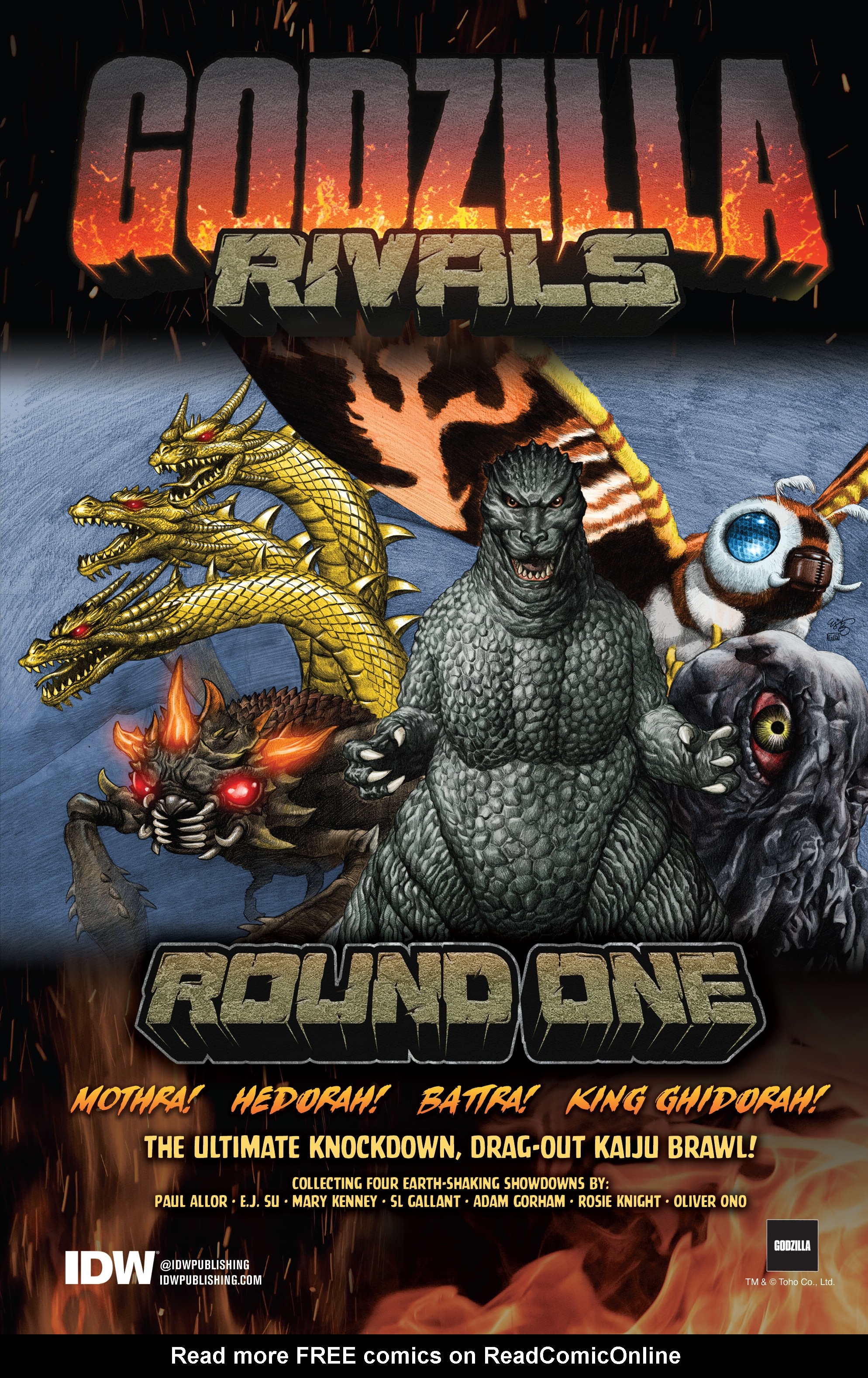 Read online Godzilla Rivals: vs. Mechagodzilla comic -  Issue # Full - 48
