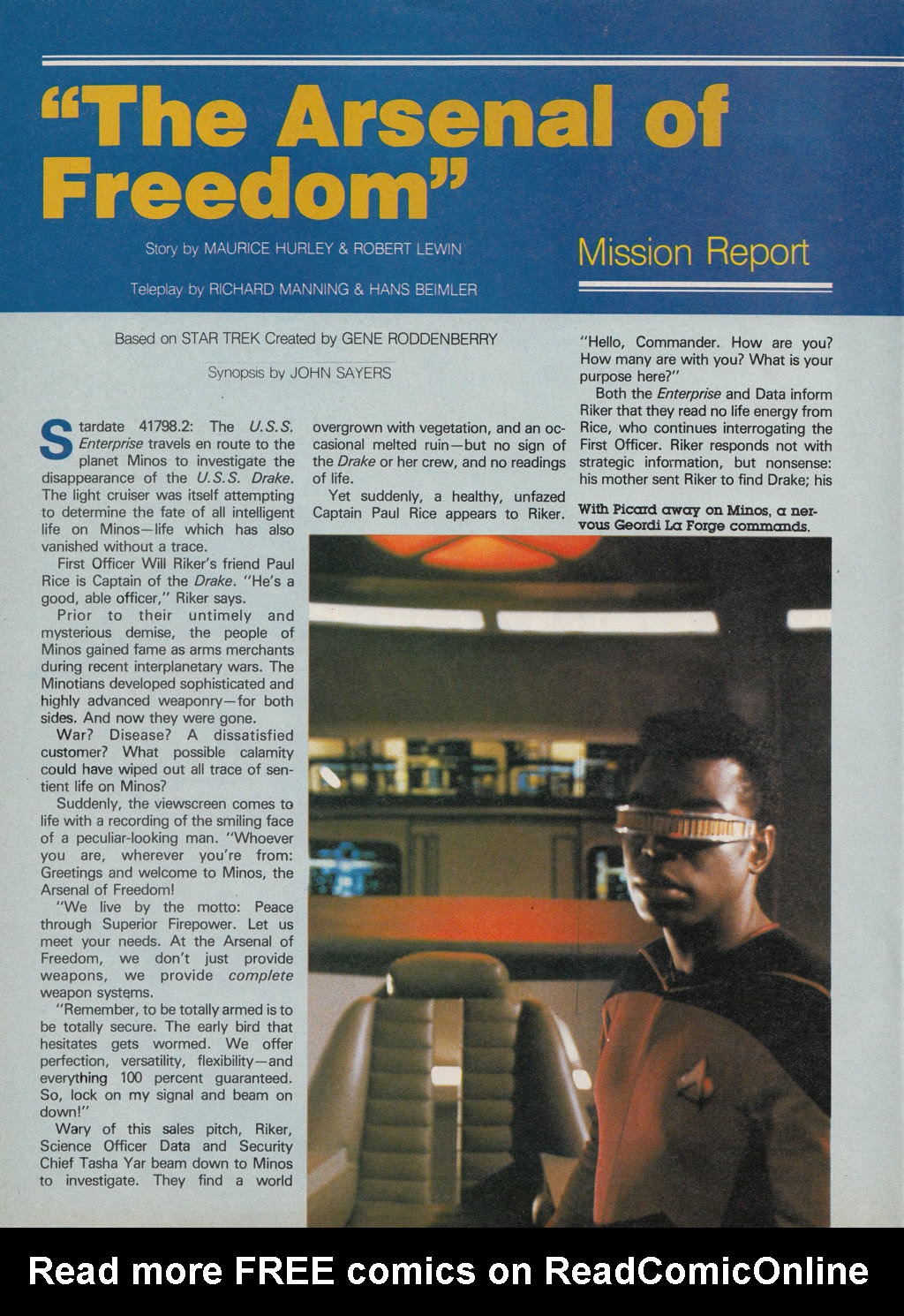 Read online Star Trek The Next Generation (1990) comic -  Issue #2 - 26