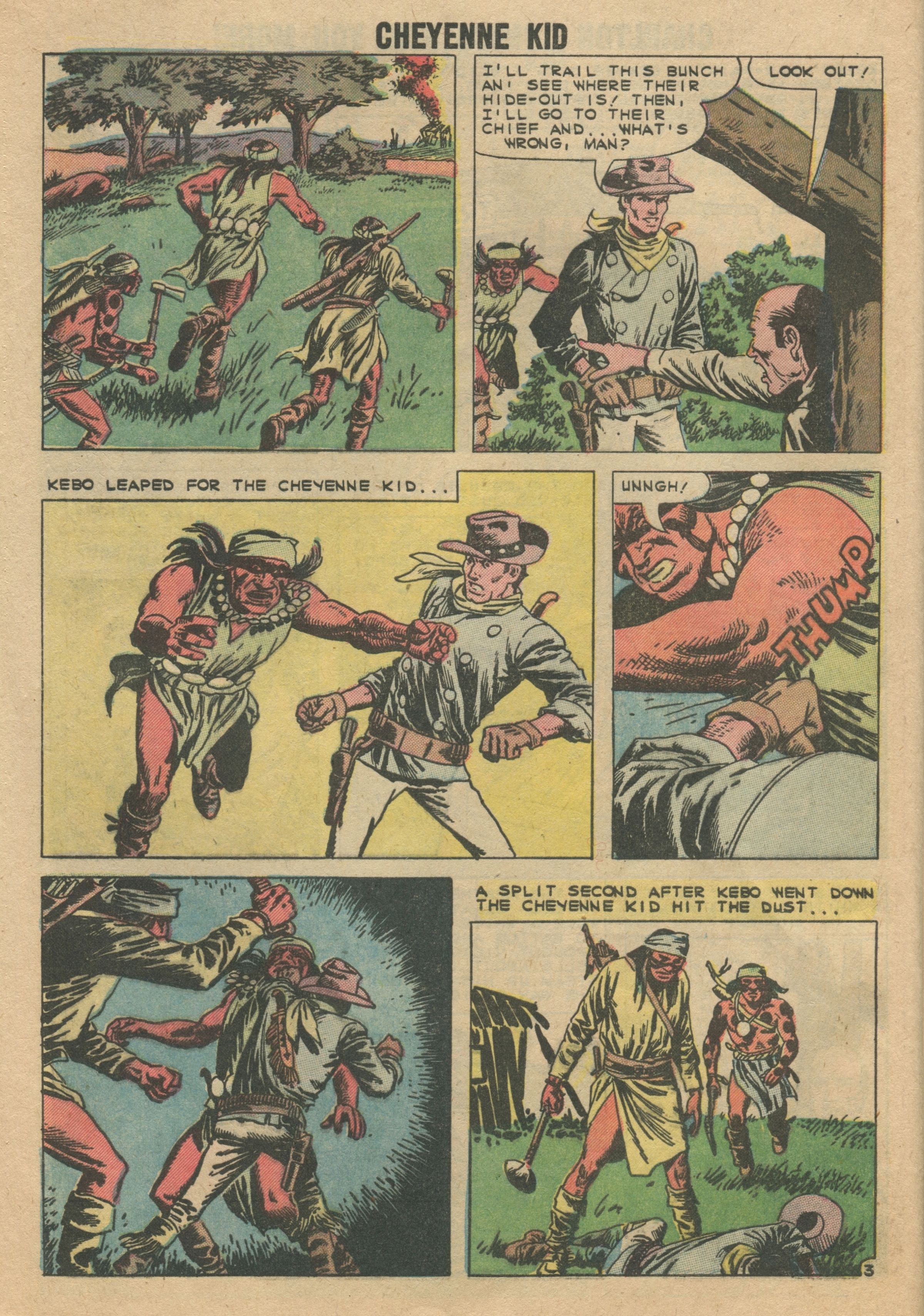 Read online Cheyenne Kid comic -  Issue #24 - 28