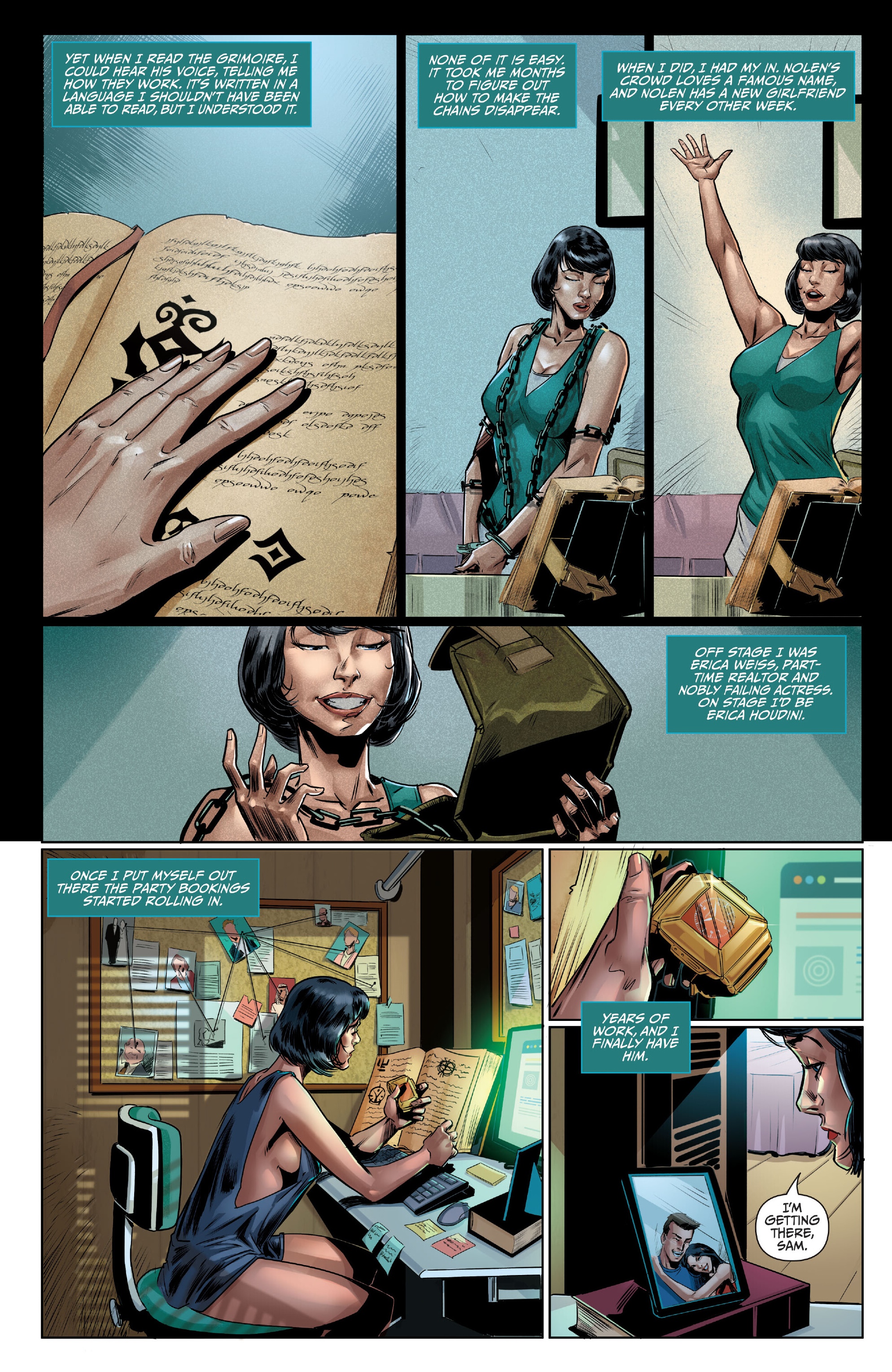 Read online Holmes & Houdini comic -  Issue #1 - 19