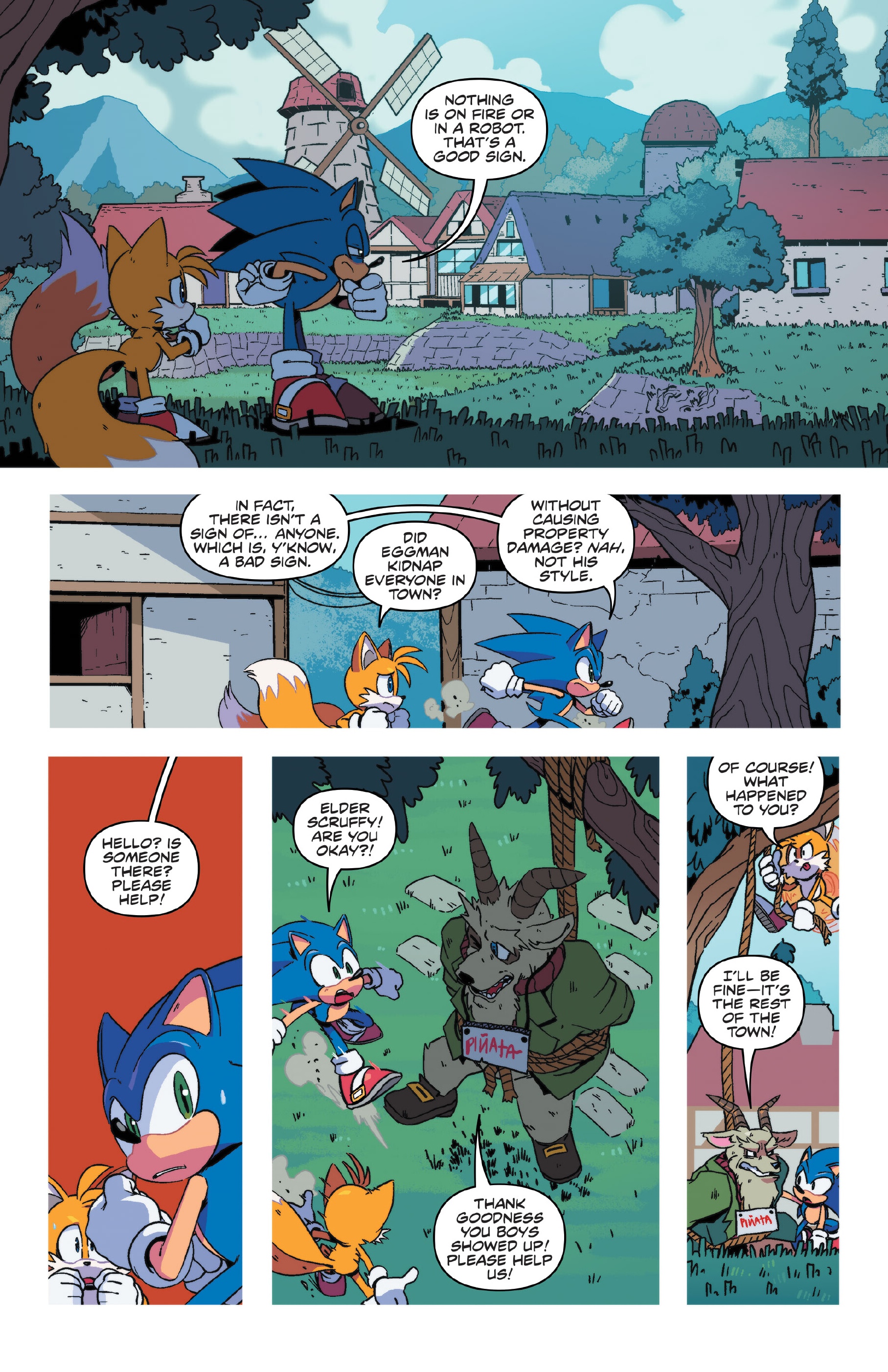 Read online Sonic the Hedgehog: Sonic & Tails: Best Buds Forever comic -  Issue # TPB - 33