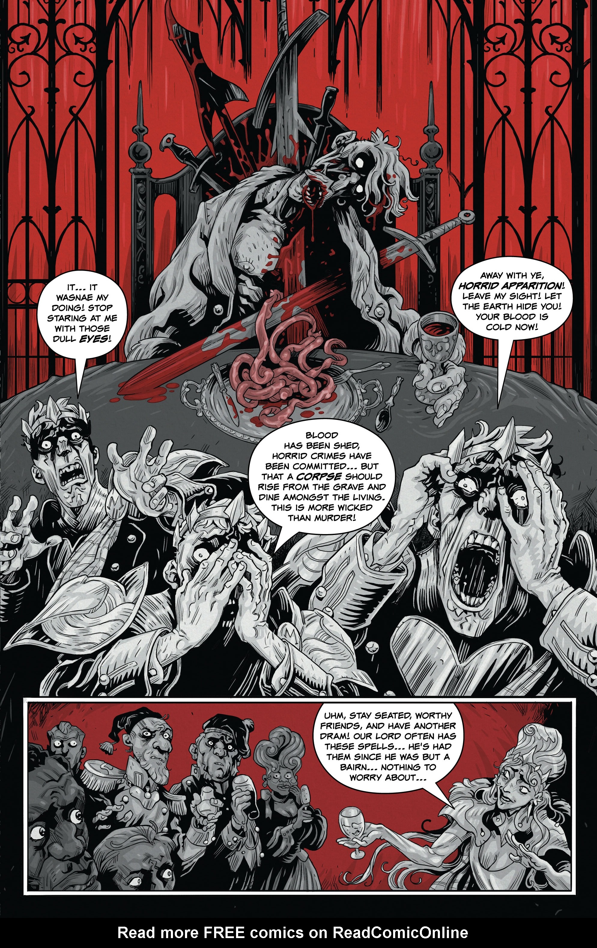 Read online Macbeth: A Tale of Horror comic -  Issue # TPB - 55