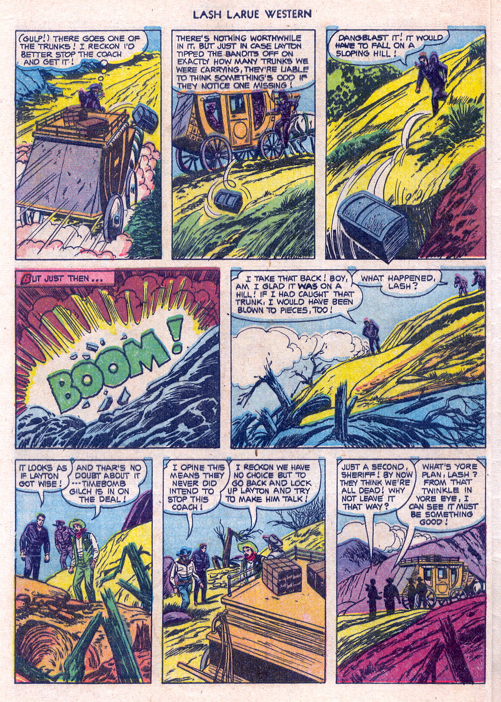 Read online Lash Larue Western (1949) comic -  Issue #45 - 28
