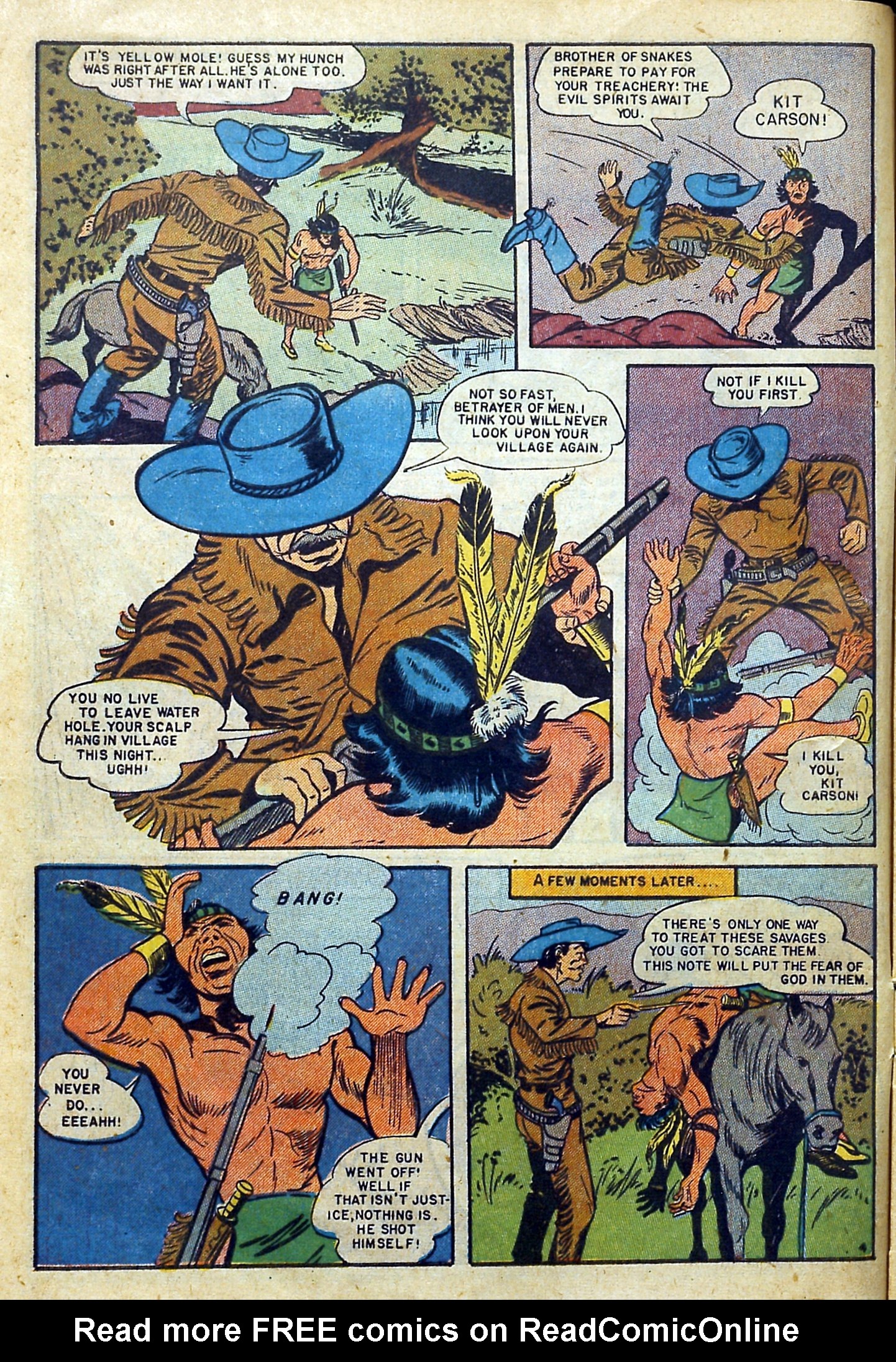 Read online Indian Fighter comic -  Issue #5 - 6