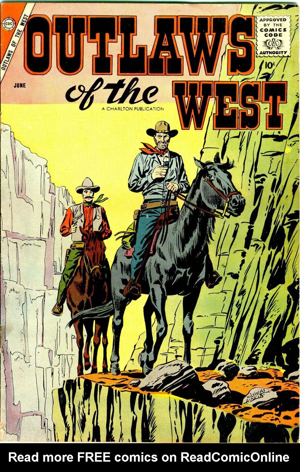 Outlaws of the West issue 15 - Page 1
