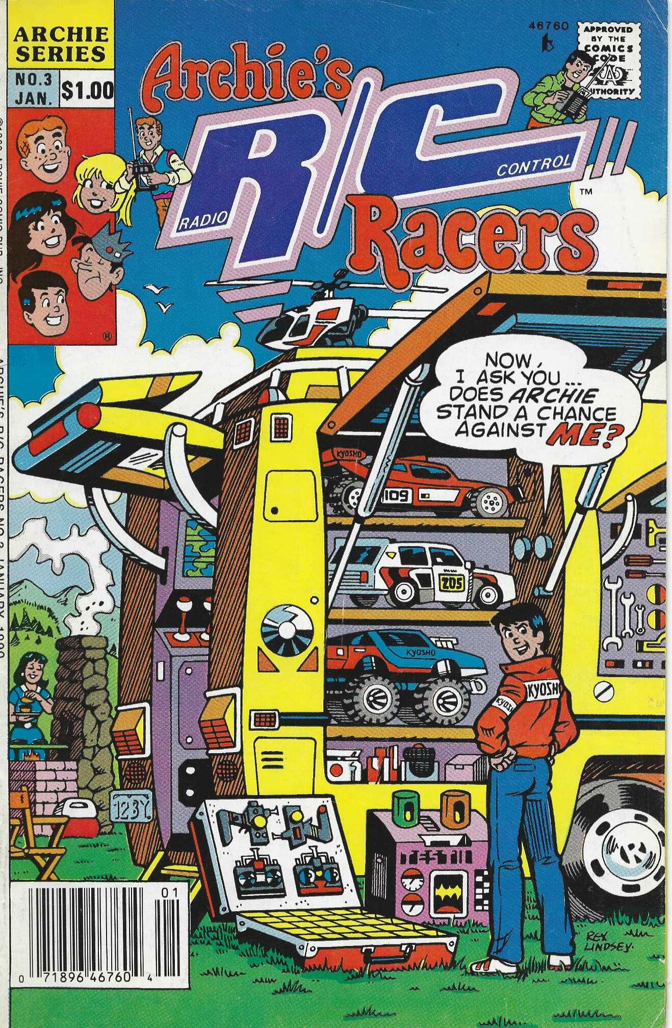 Read online Archie's R/C Racers comic -  Issue #3 - 1