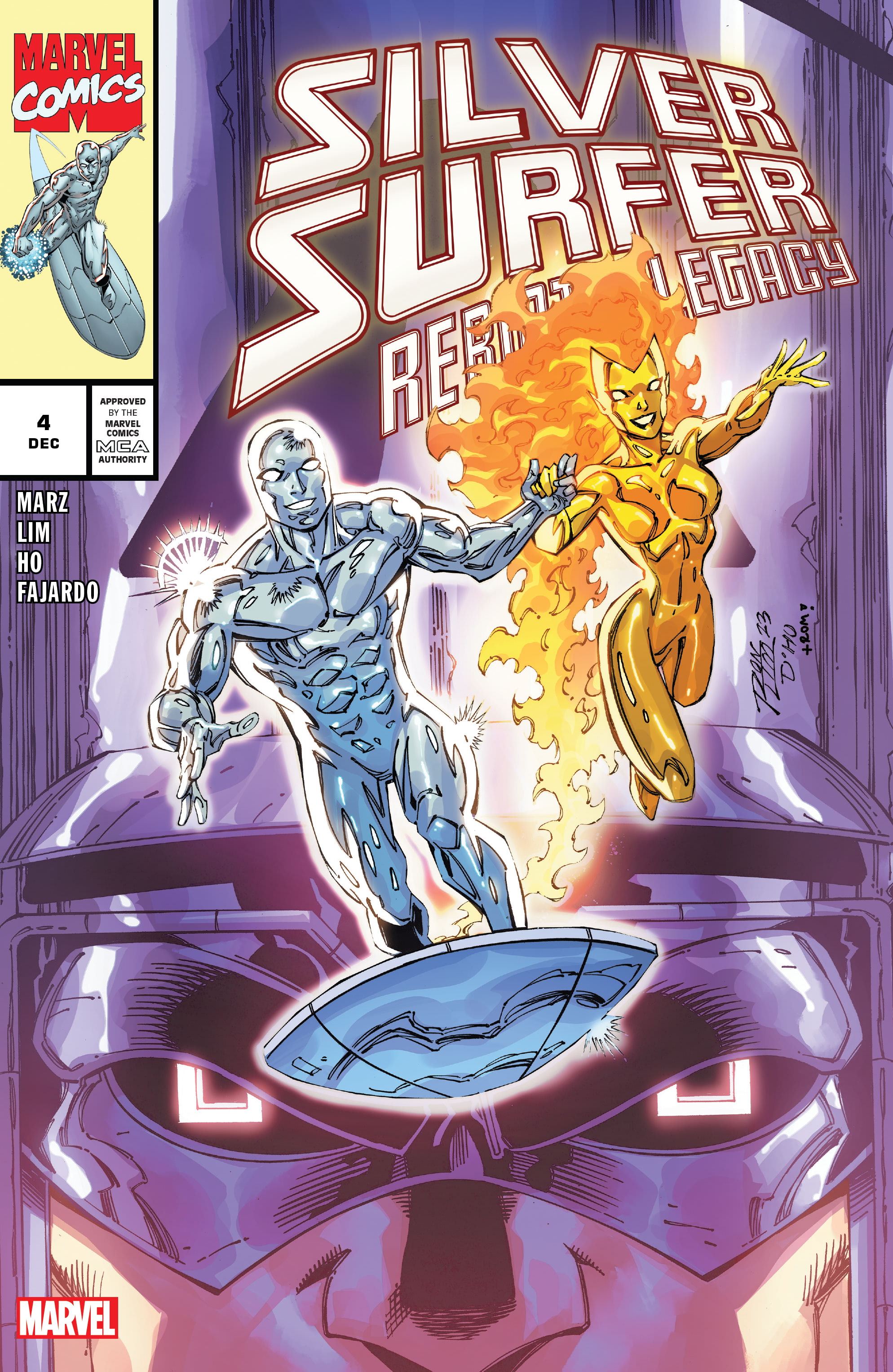 Read online Silver Surfer: Rebirth Legacy comic -  Issue #4 - 1