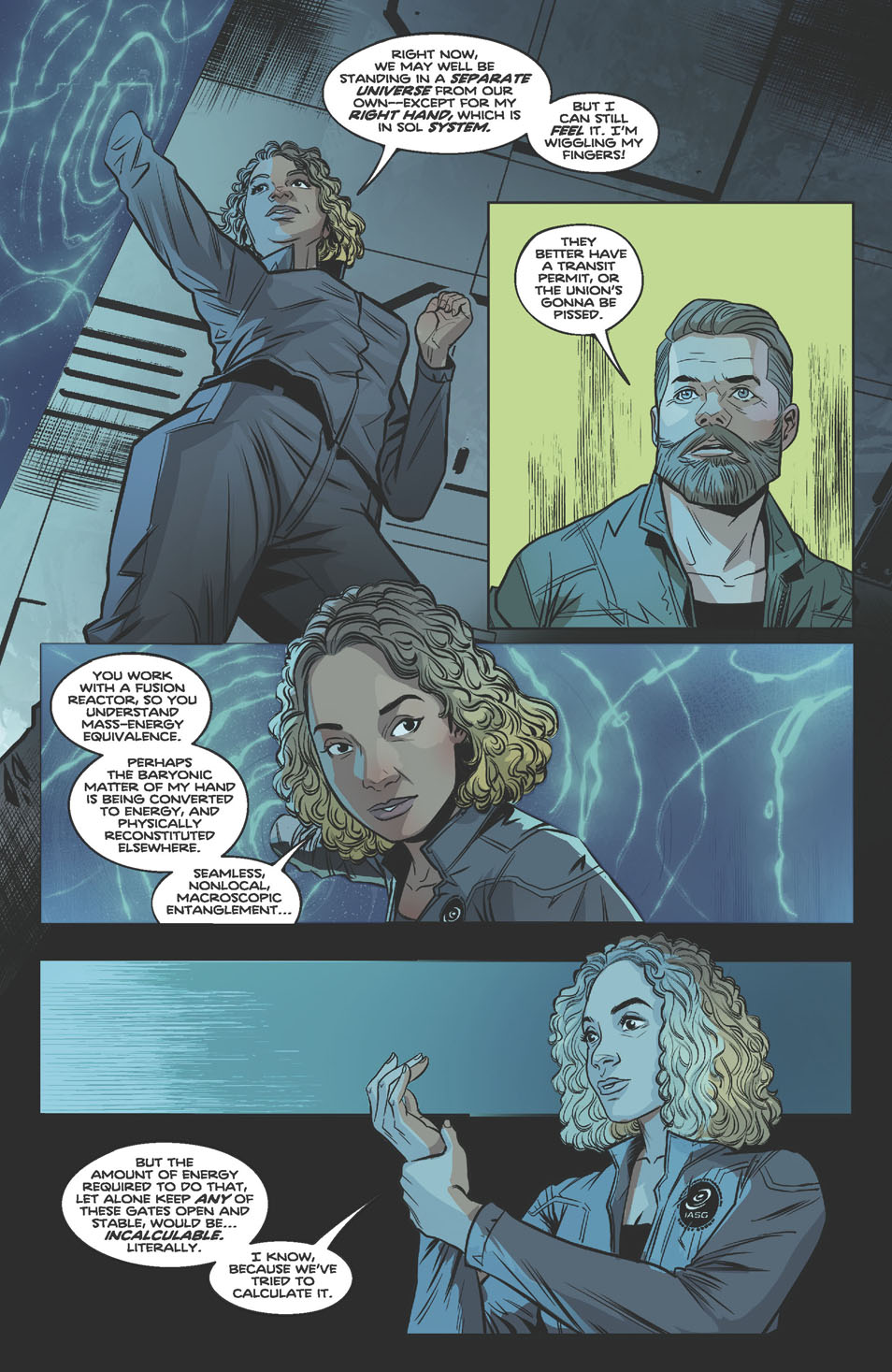 Read online The Expanse: Dragon Tooth comic -  Issue #5 - 18