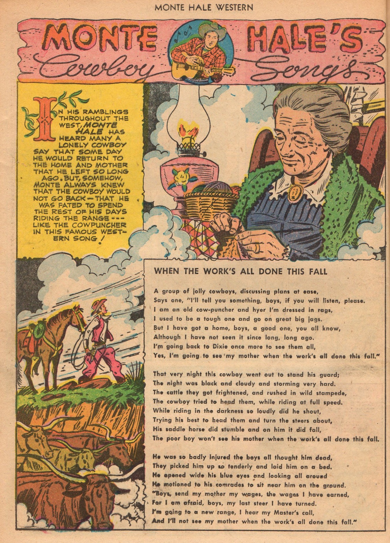 Read online Monte Hale Western comic -  Issue #51 - 40