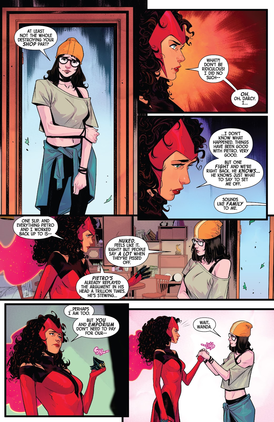 Scarlet Witch & Quicksilver issue 1 - Page 14