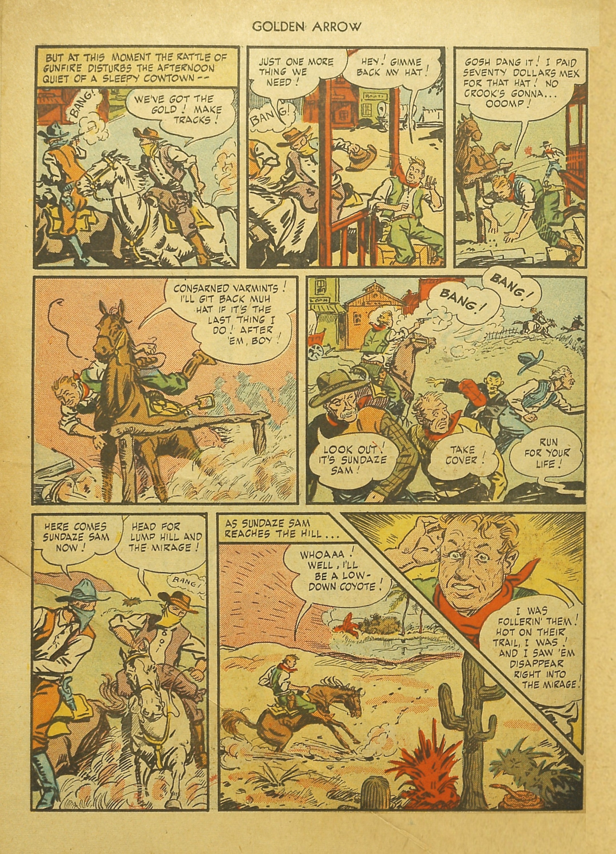 Read online Golden Arrow comic -  Issue #4 - 18