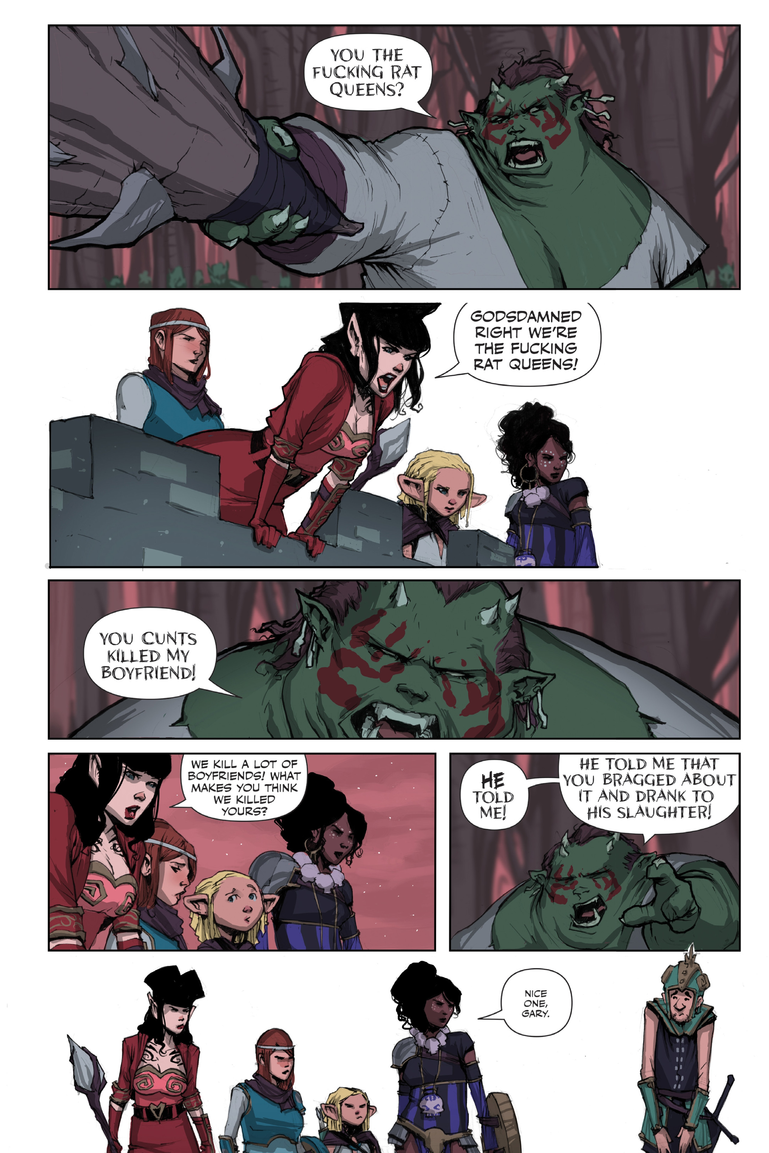 Read online Rat Queens Omnibus comic -  Issue # TPB (Part 1) - 89
