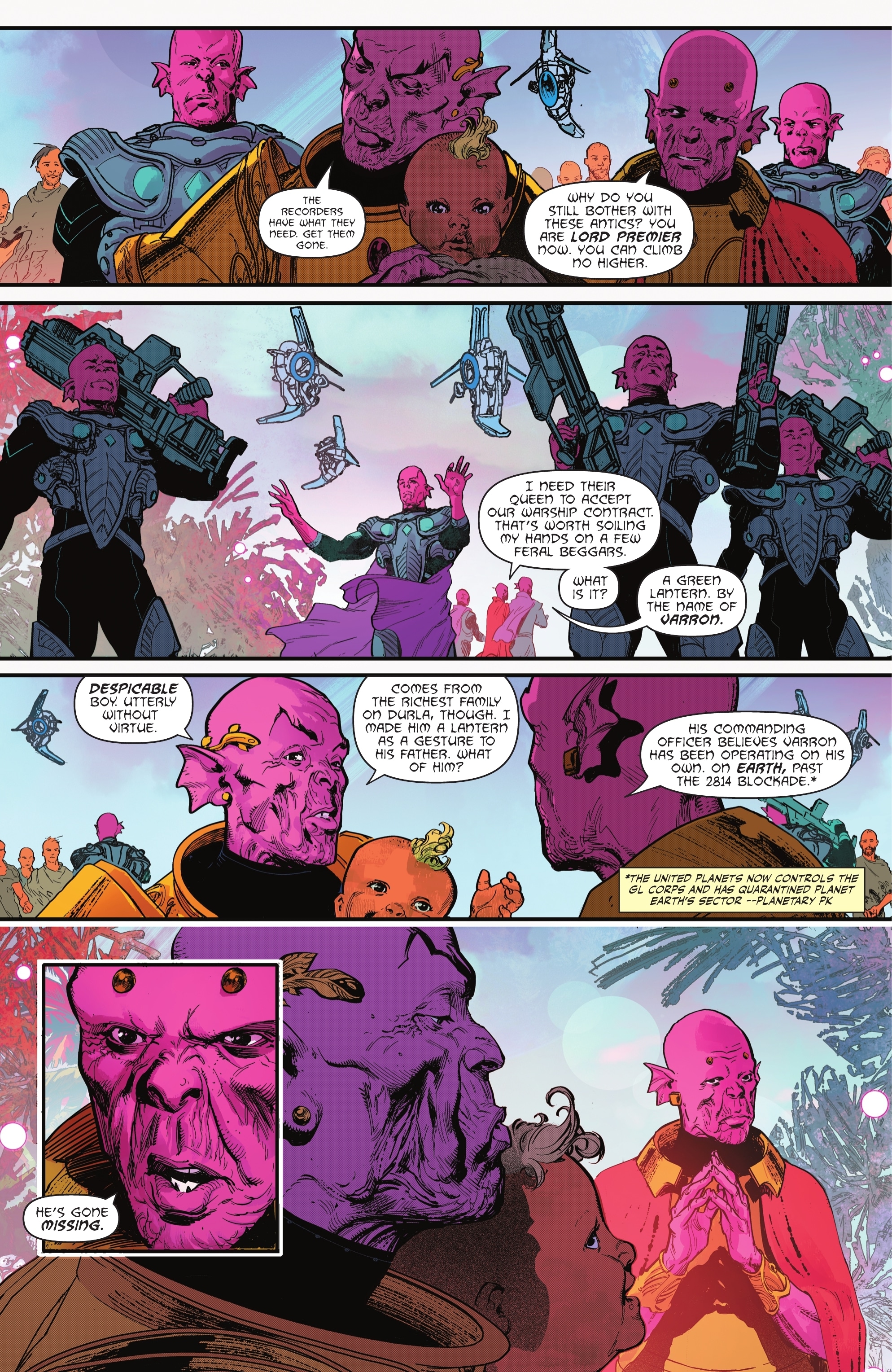 Read online Green Lantern: War Journal comic -  Issue #4 - 4