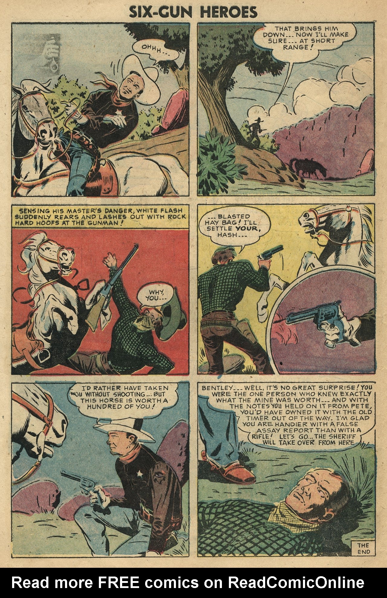 Read online Six-Gun Heroes comic -  Issue #34 - 8