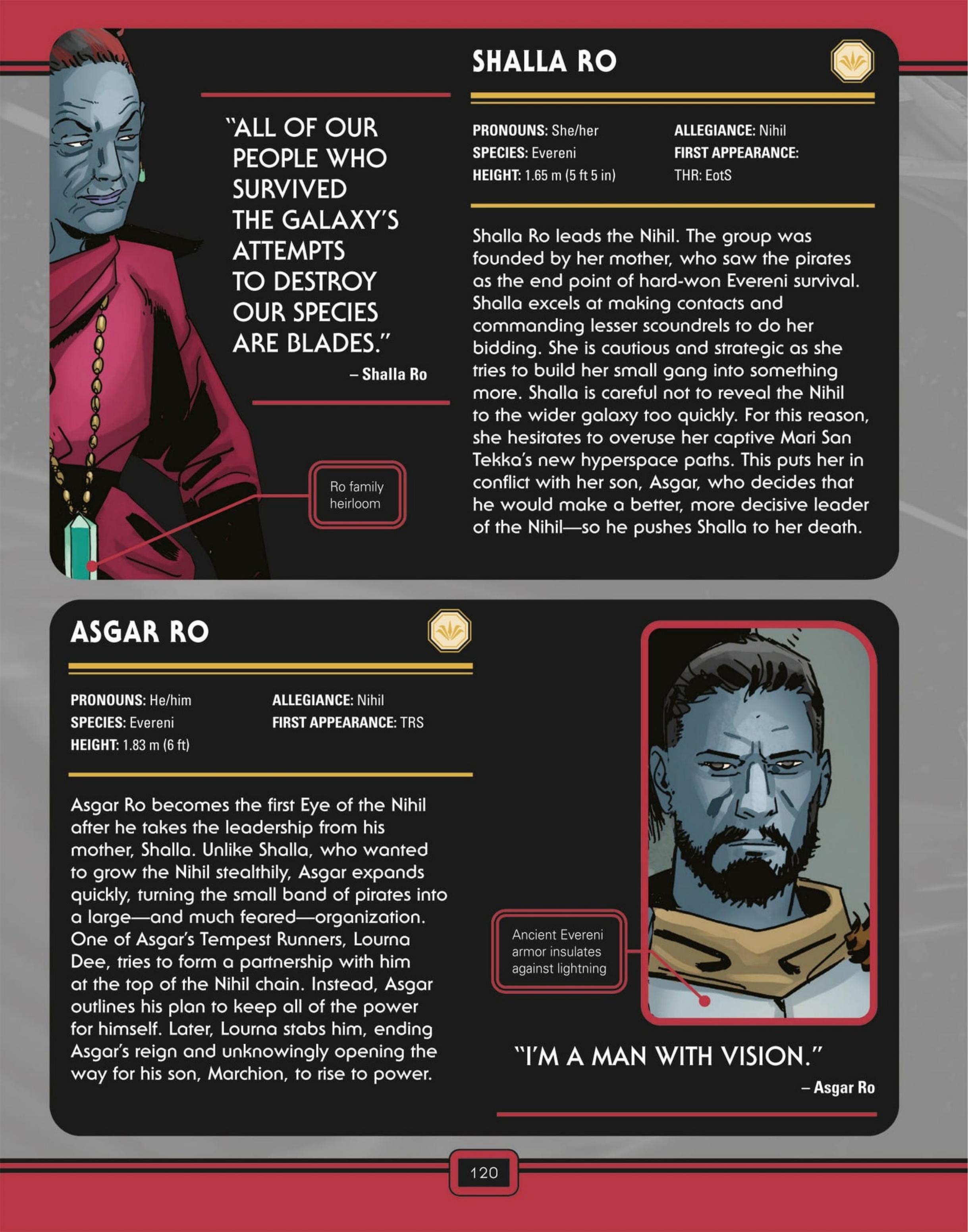 Read online Star Wars: The High Republic Character Encyclopedia comic -  Issue # TPB (Part 2) - 23
