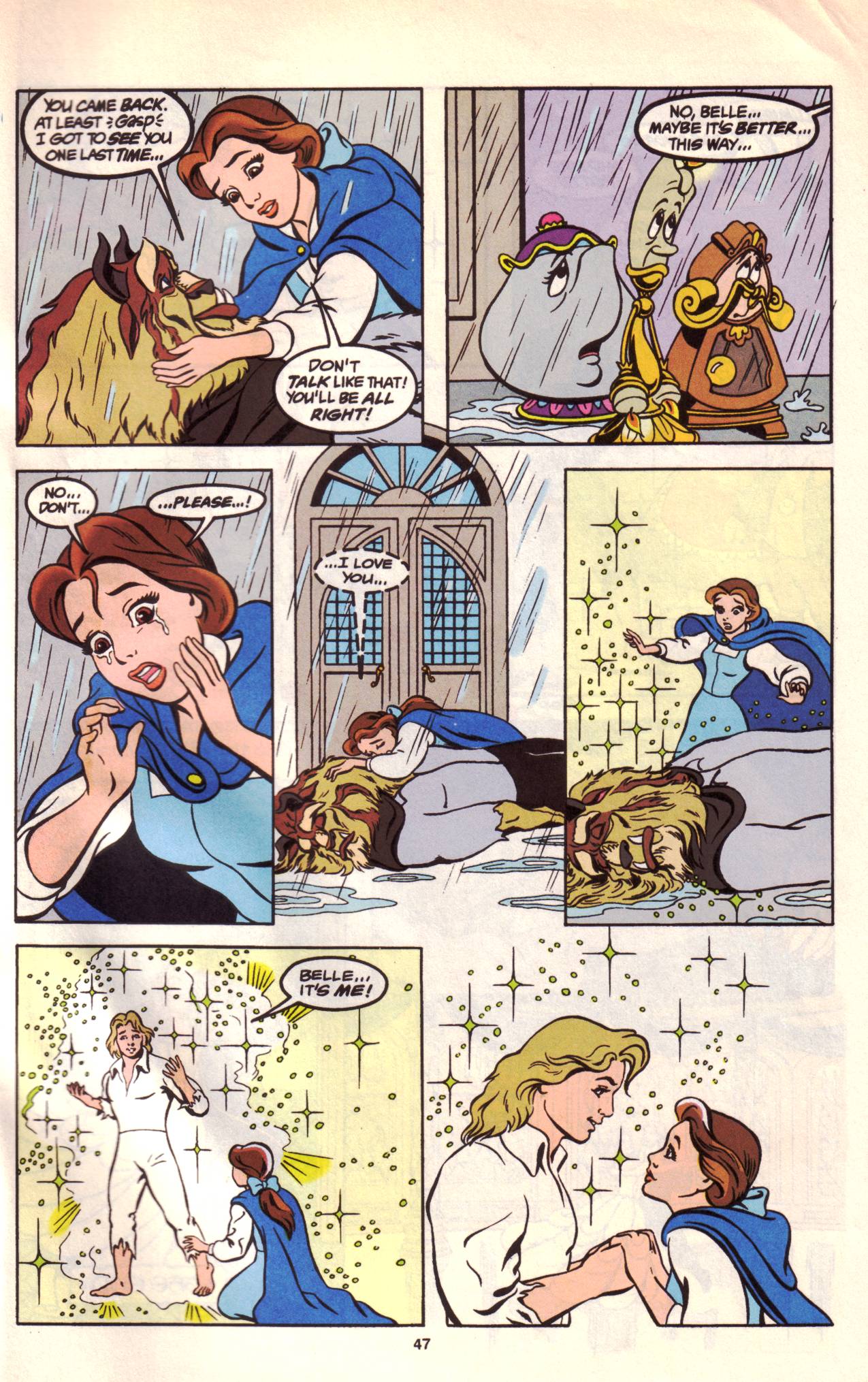Read online Disney's Beauty and The Beast (1991) comic -  Issue # Full - 49