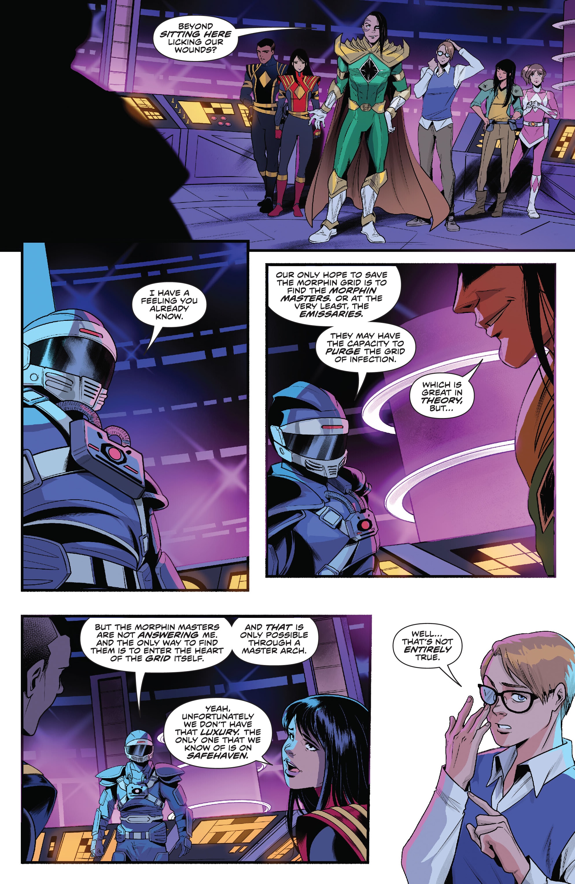 Read online Mighty Morphin Power Rangers comic -  Issue #114 - 20