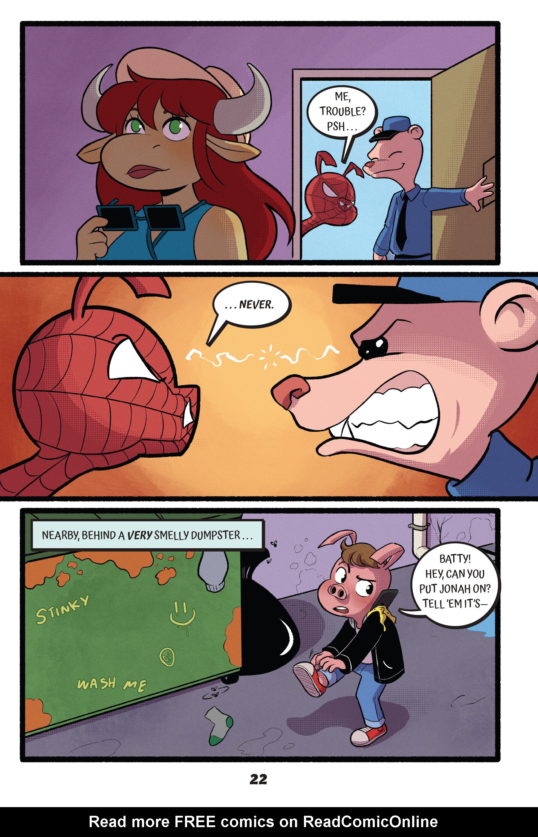 Read online Spider-Ham: Hollywood May-Ham comic -  Issue # TPB - 23