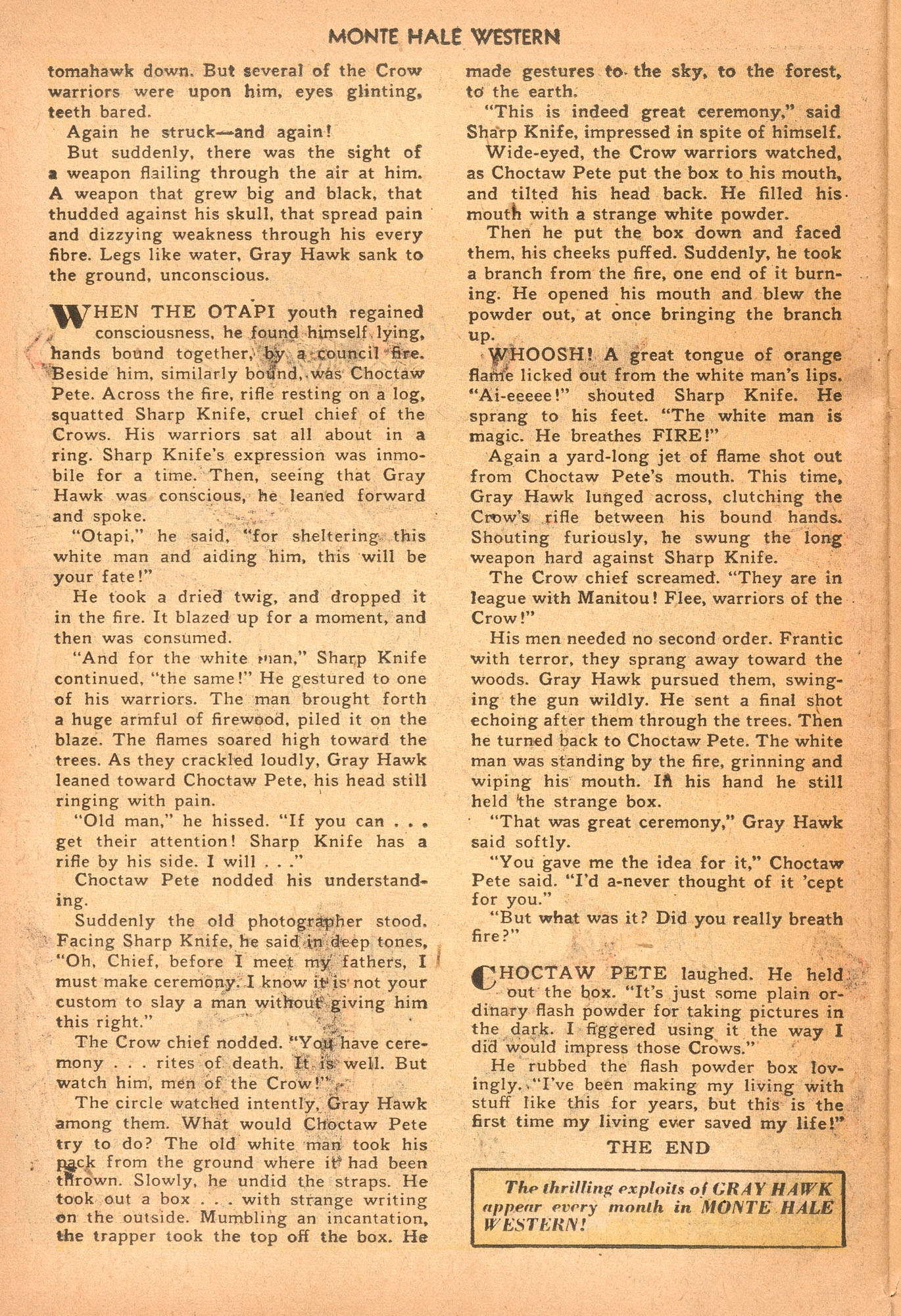 Read online Monte Hale Western comic -  Issue #37 - 28