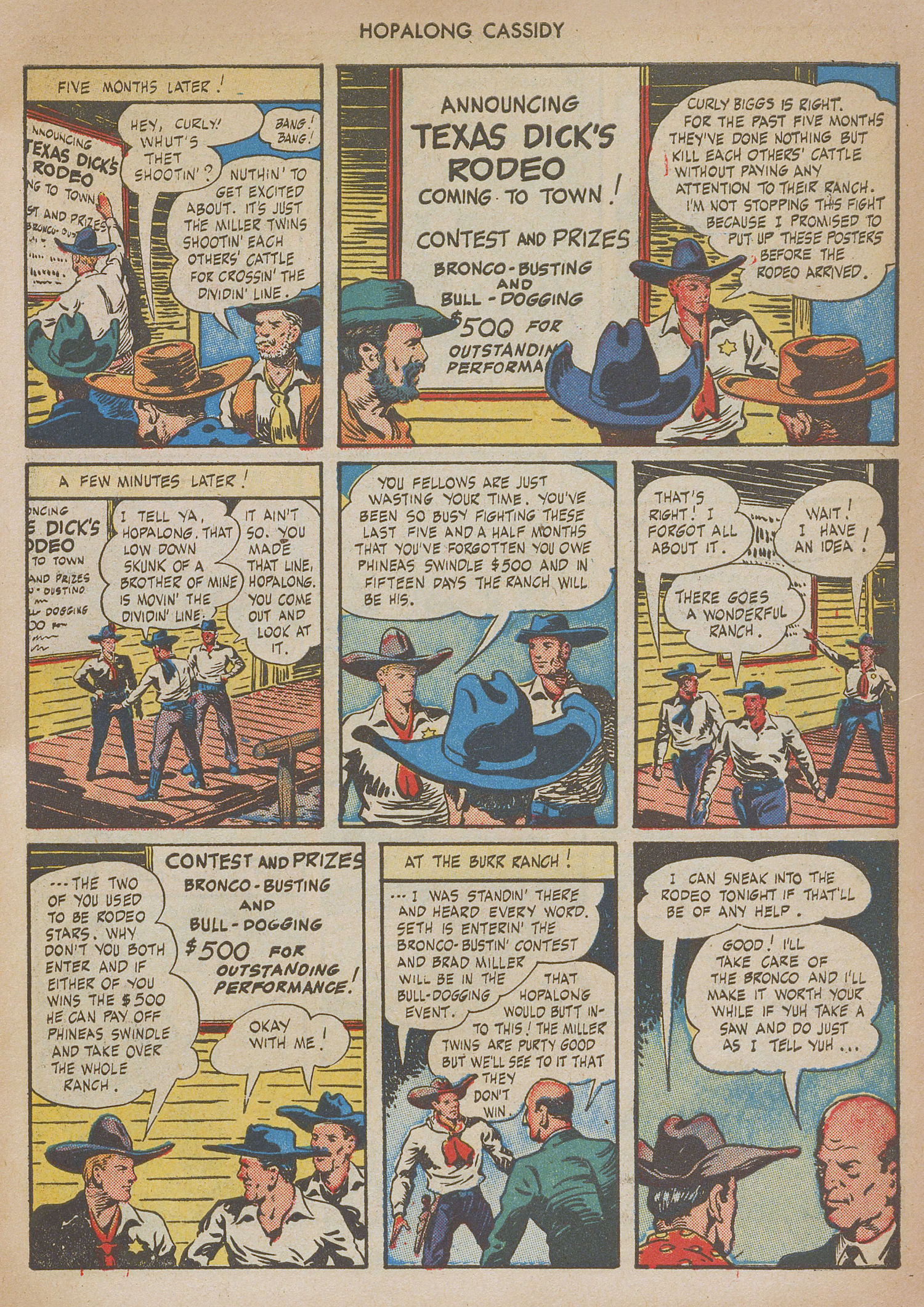 Read online Hopalong Cassidy comic -  Issue #2 - 23