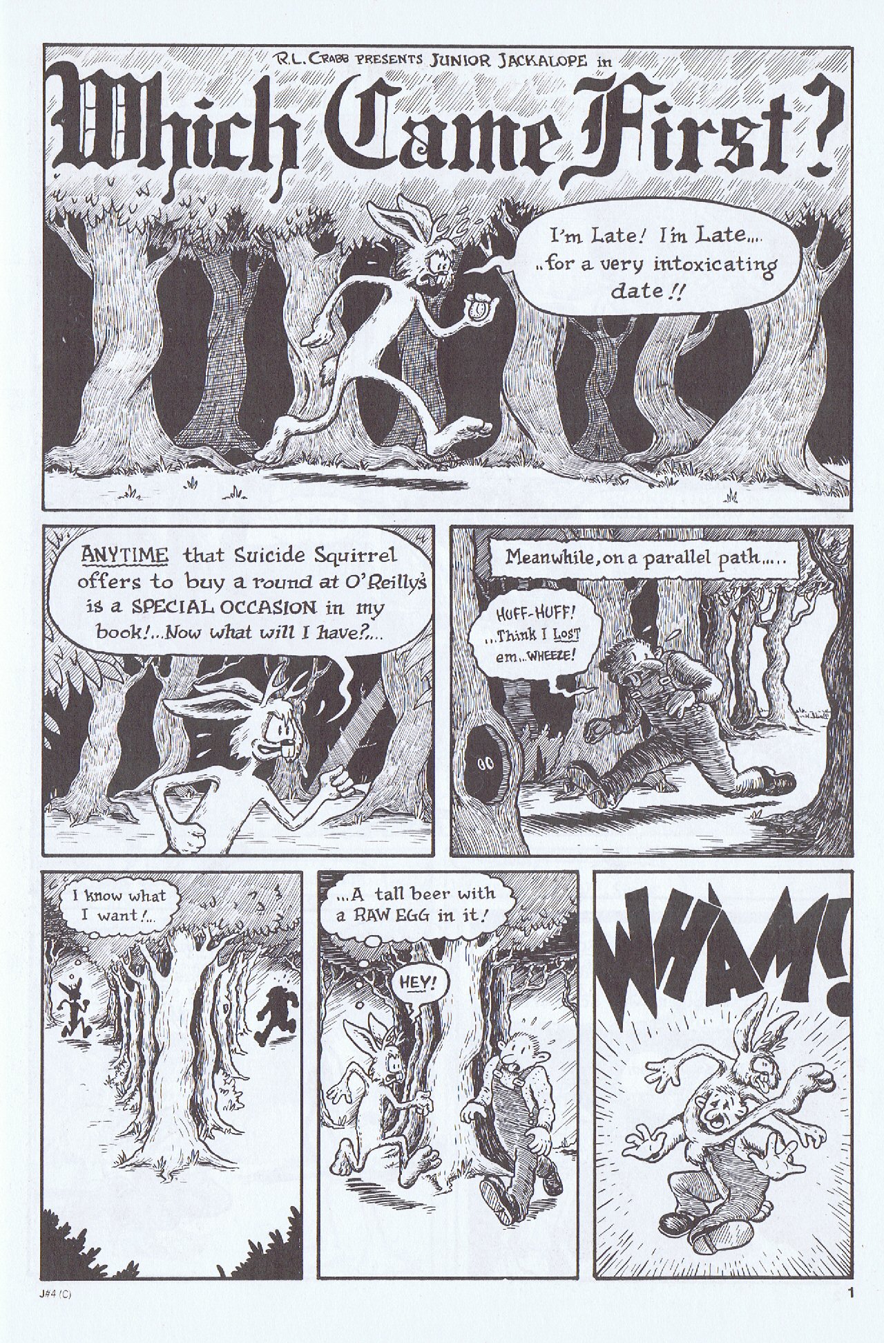 Read online Tales Of The Jackalope comic -  Issue #4 - 3