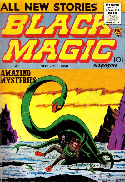 Read online Black Magic (1950) comic -  Issue #40 - 1