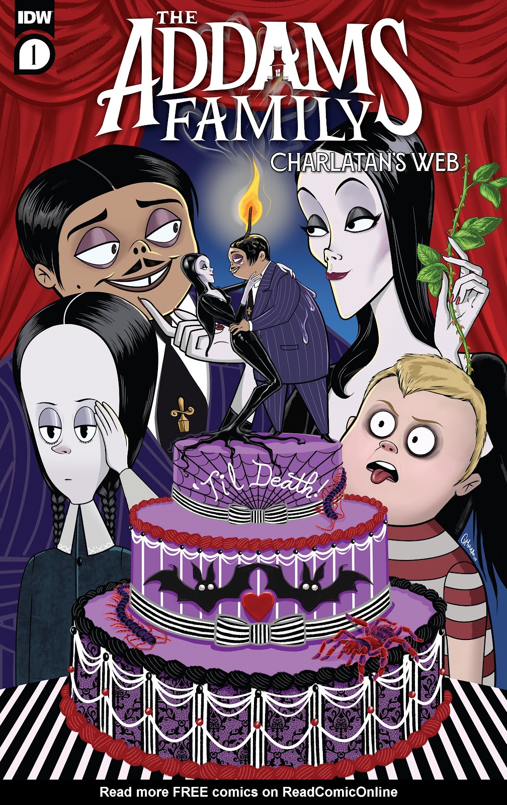 The Addams Family: Charlatan's Web issue 1 - Page 1